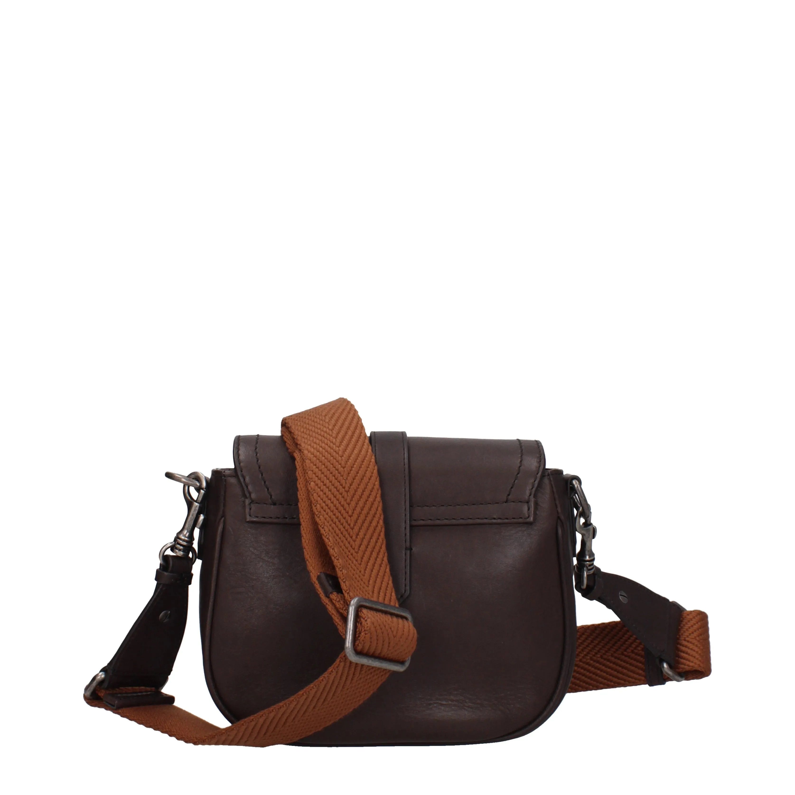 Golden Goose Borse a Tracolla Sally Donna Pelle Marrone/Testa di Moro
