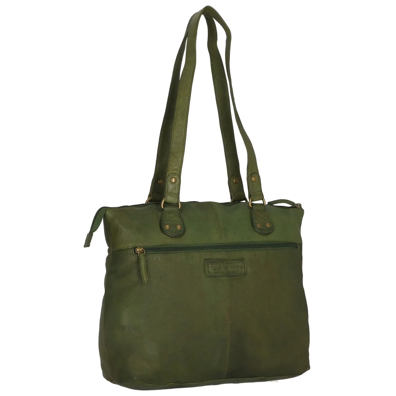 Greenland Nature Femi & Nine Borsa a tracolla in pelle 35 cm