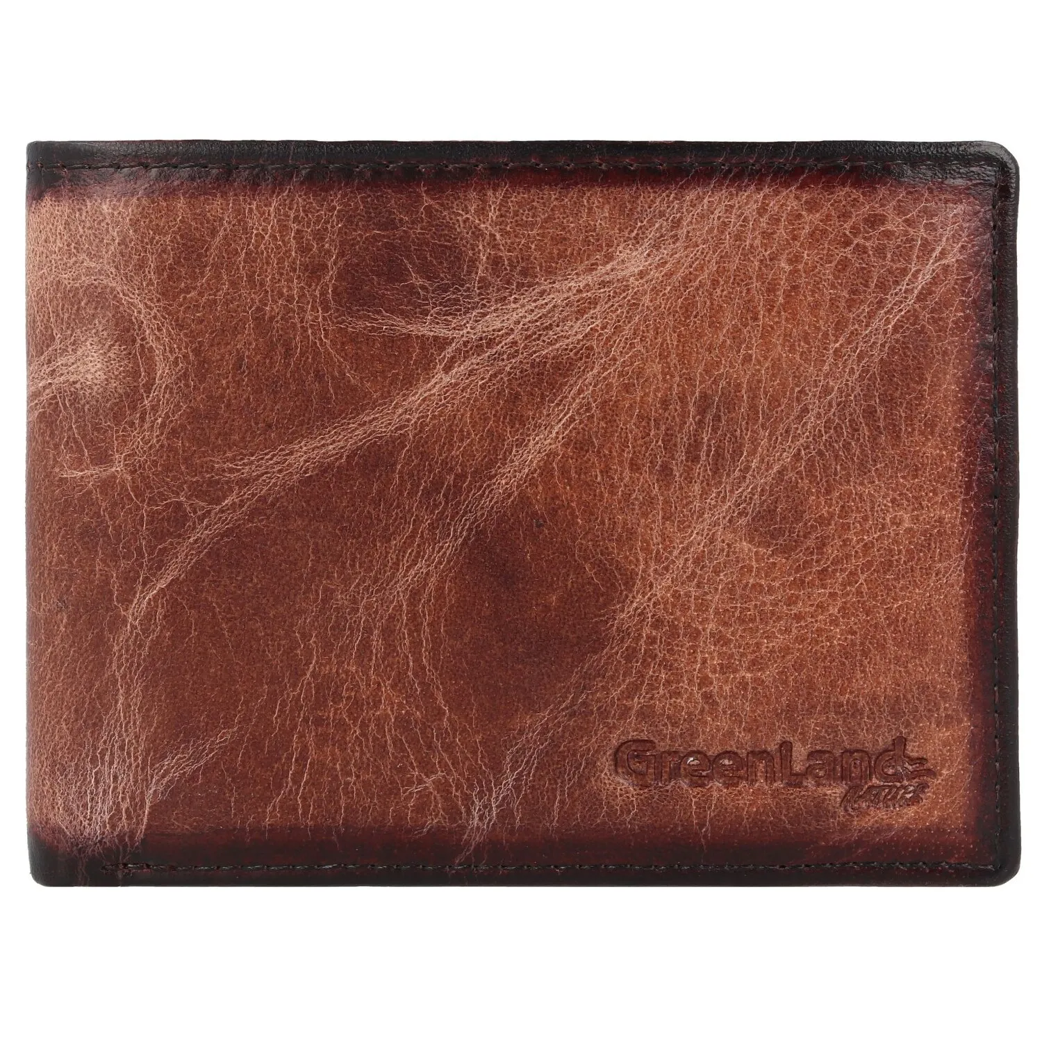 Greenland Nature Mascu & Line Portafoglio RFID in pelle 10 cm
