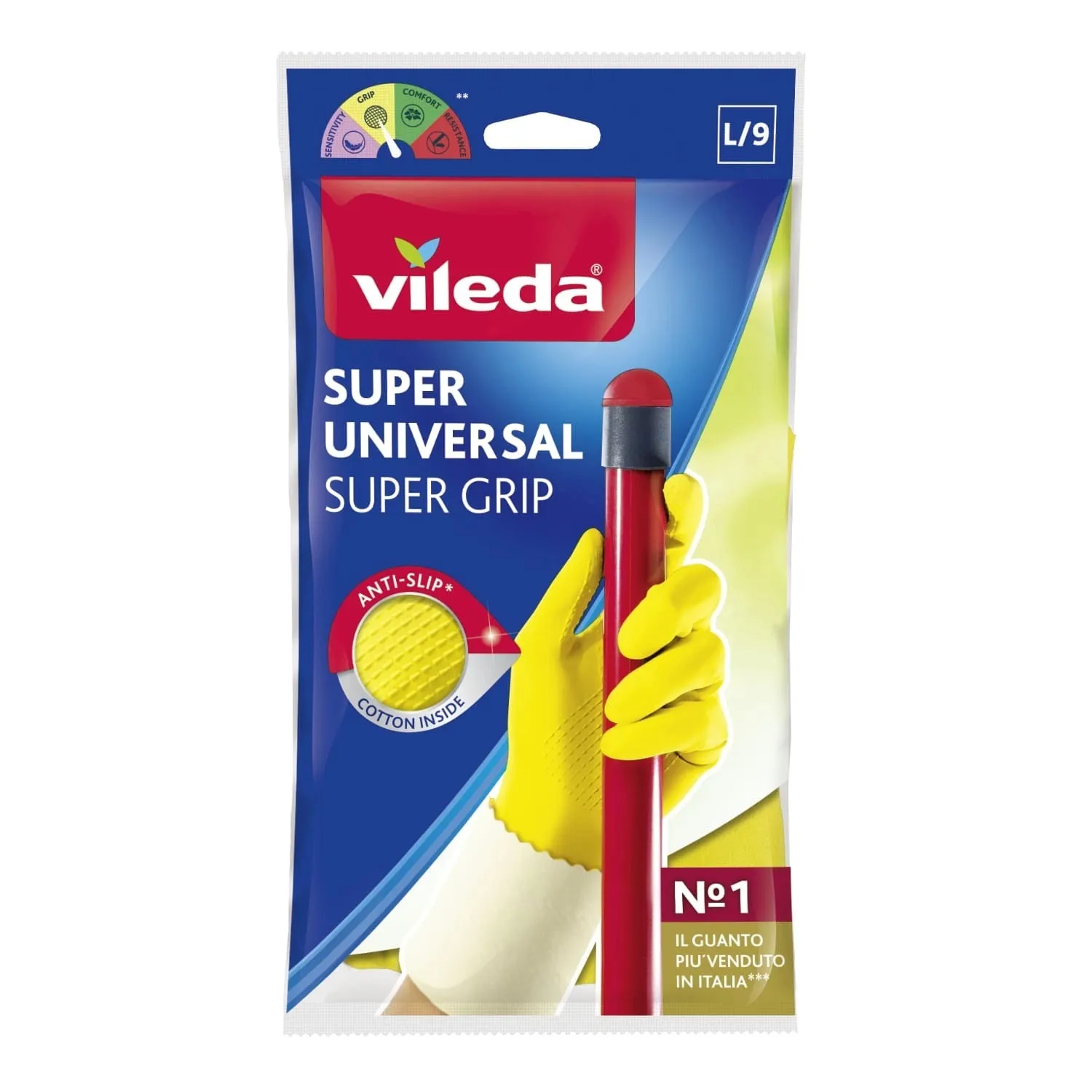 Guanti in lattice Vileda Super Universal tg. L