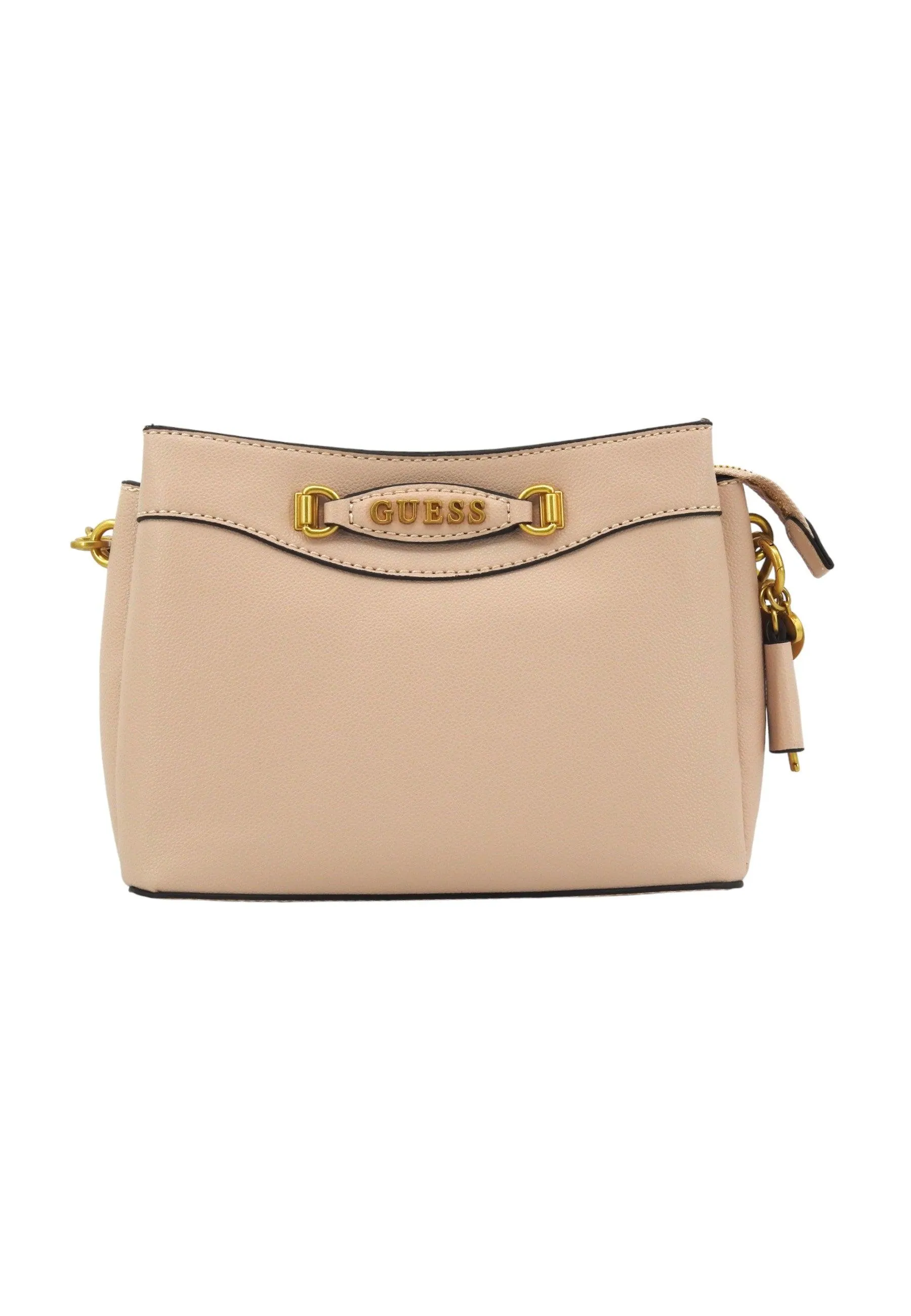 GUESS Emera Borsa Tracolla Donna Light Beige WA92112