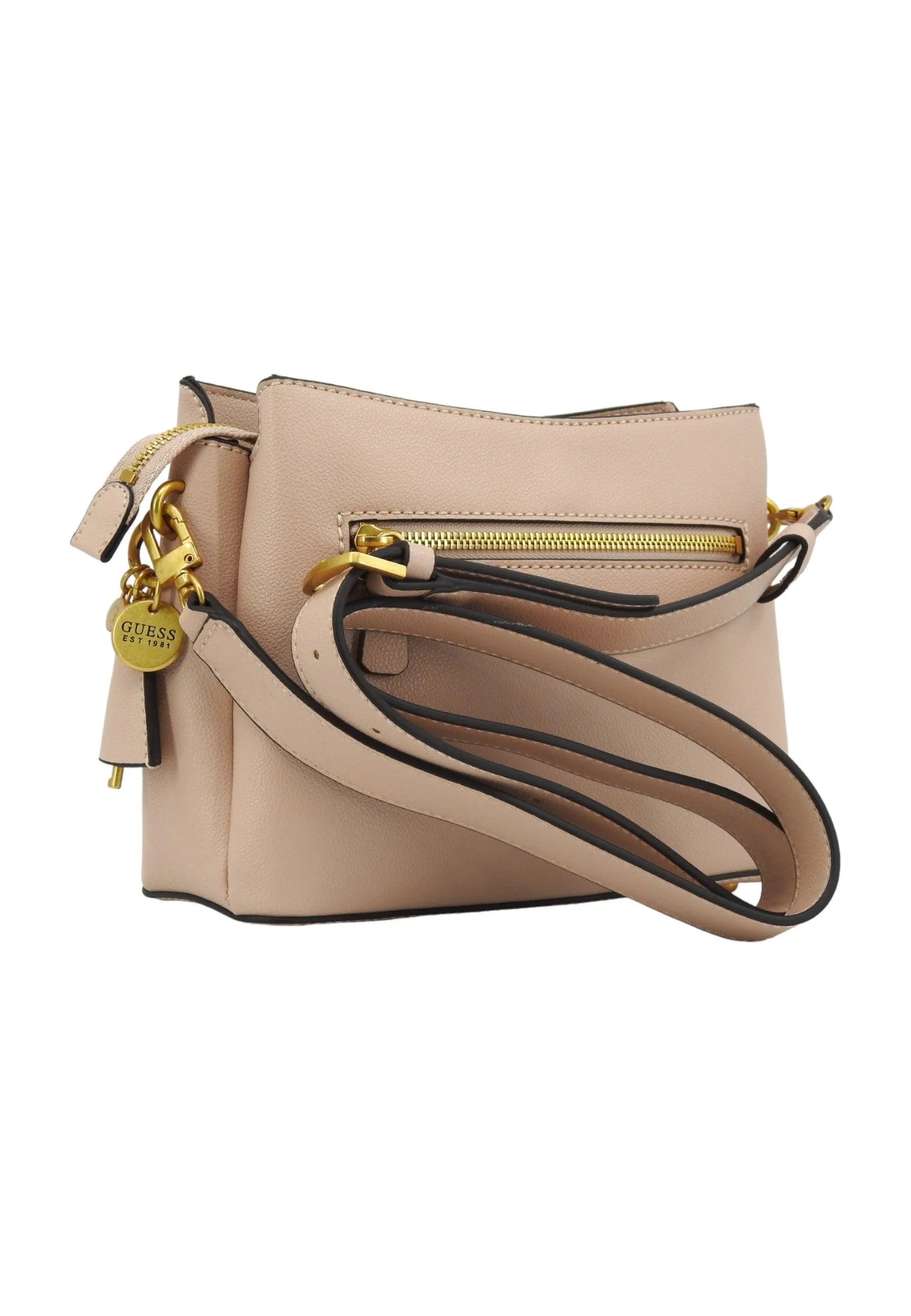 GUESS Emera Borsa Tracolla Donna Light Beige WA92112