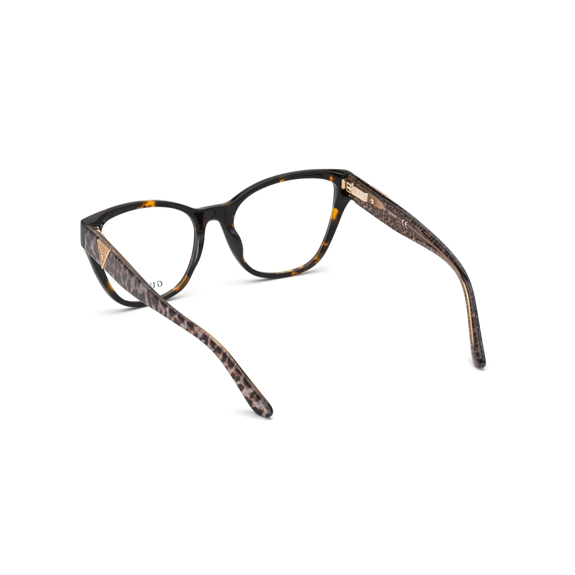   Guess GU 2828 - 052 Havana Scuro | Occhiale Da Vista Donna 