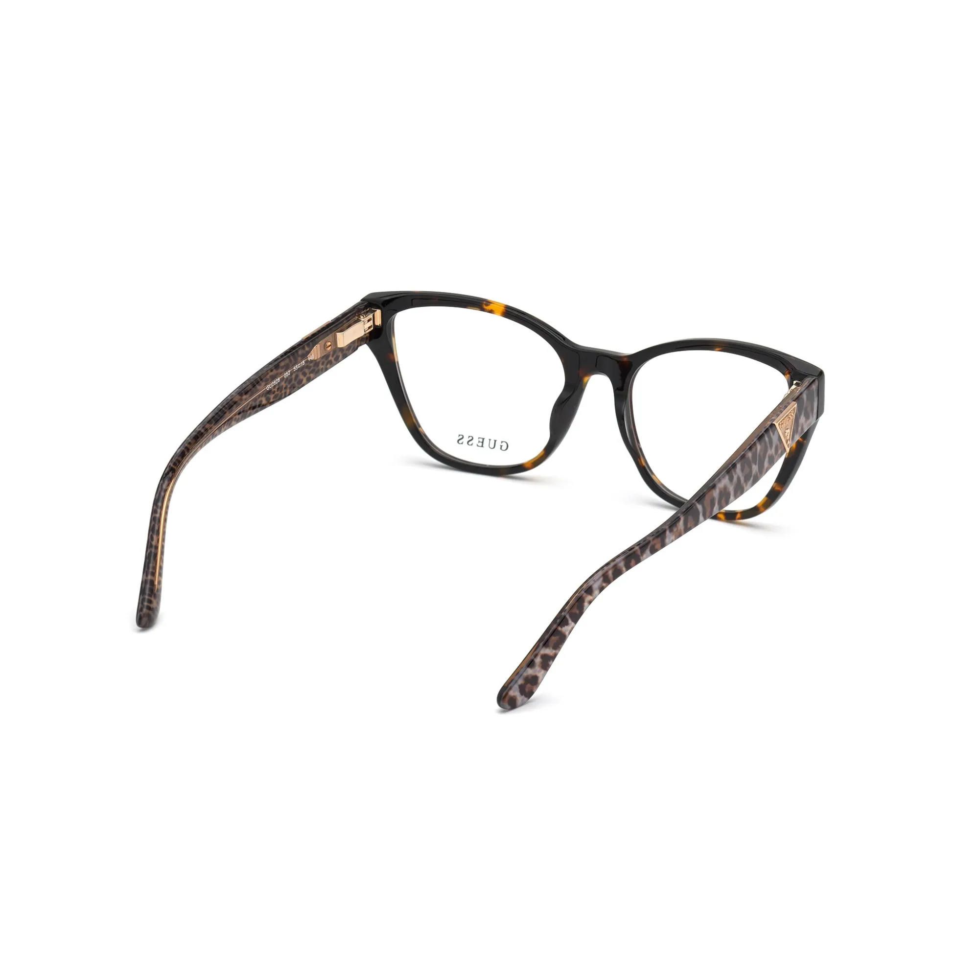   Guess GU 2828 - 052 Havana Scuro | Occhiale Da Vista Donna 