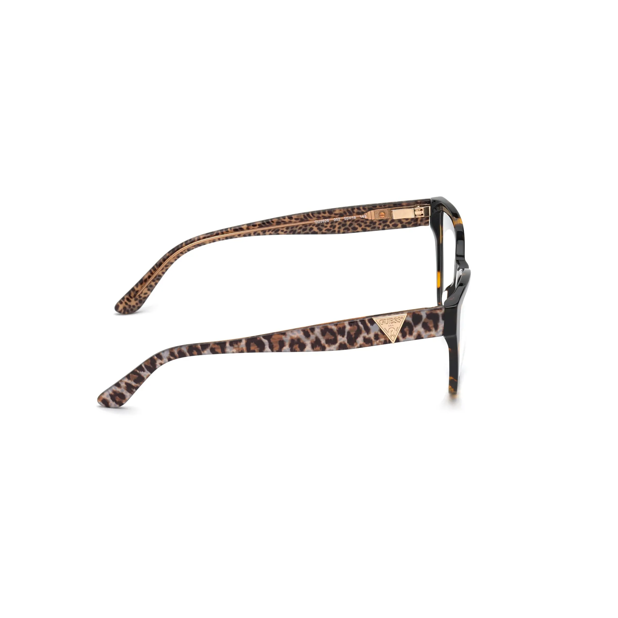   Guess GU 2828 - 052 Havana Scuro | Occhiale Da Vista Donna 