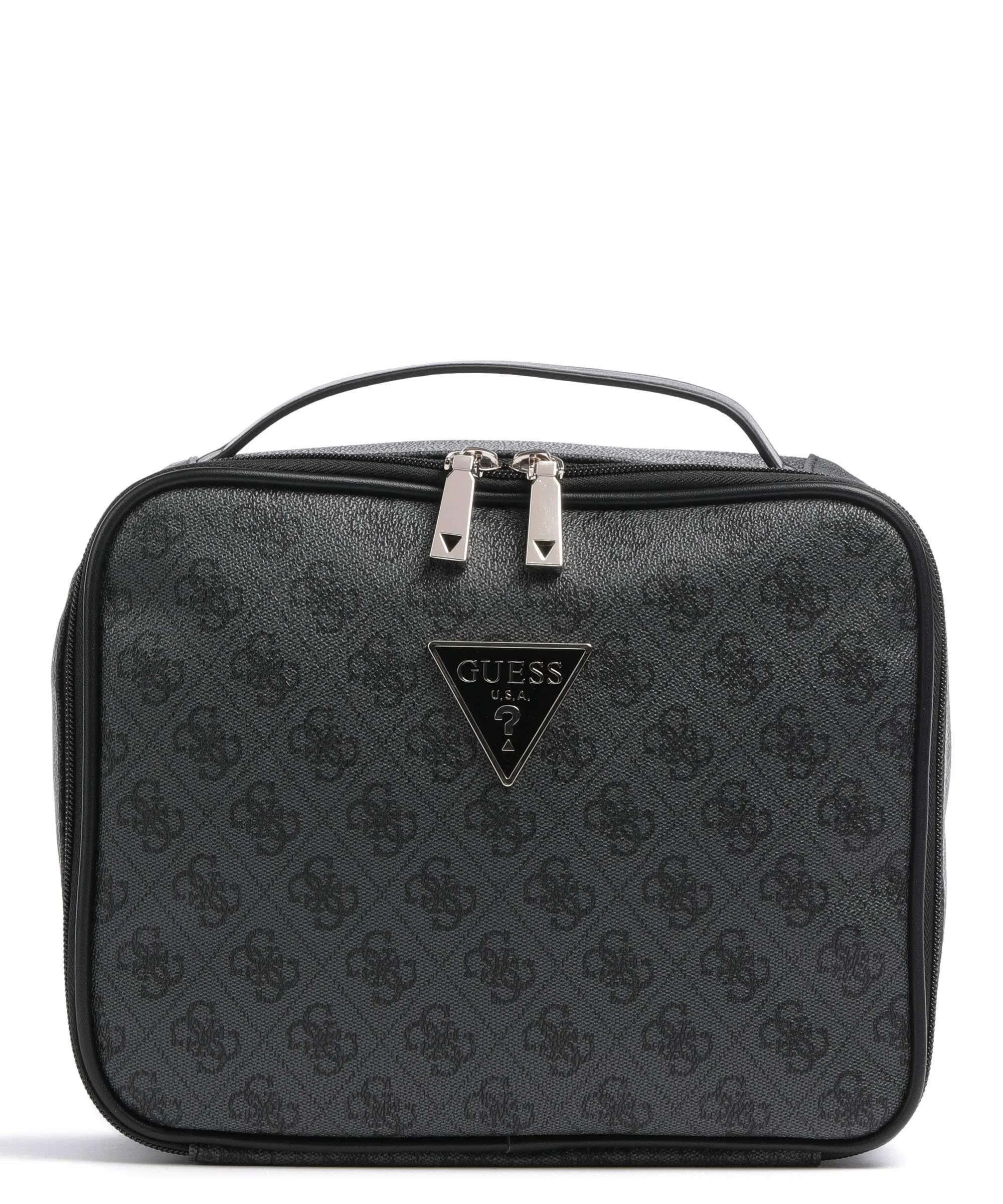  Guess Jesco Borsa da toilette grigio scuro 26 cm  