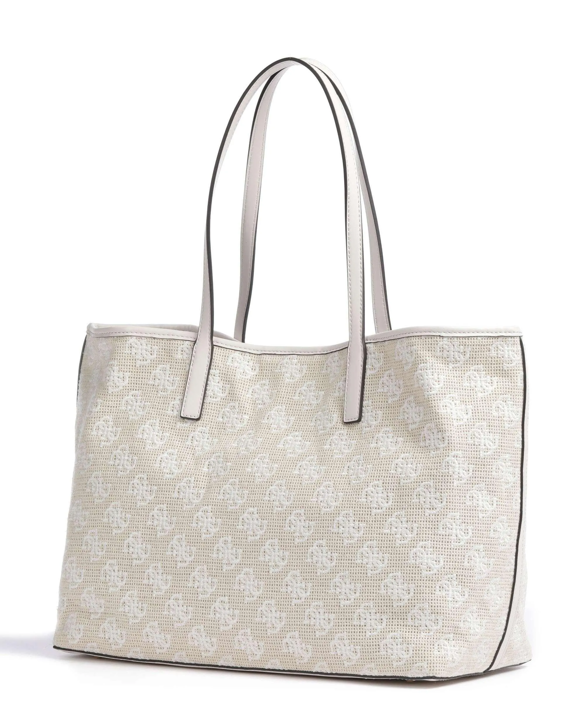  Guess Vikky Borsa shopper cotone avorio  