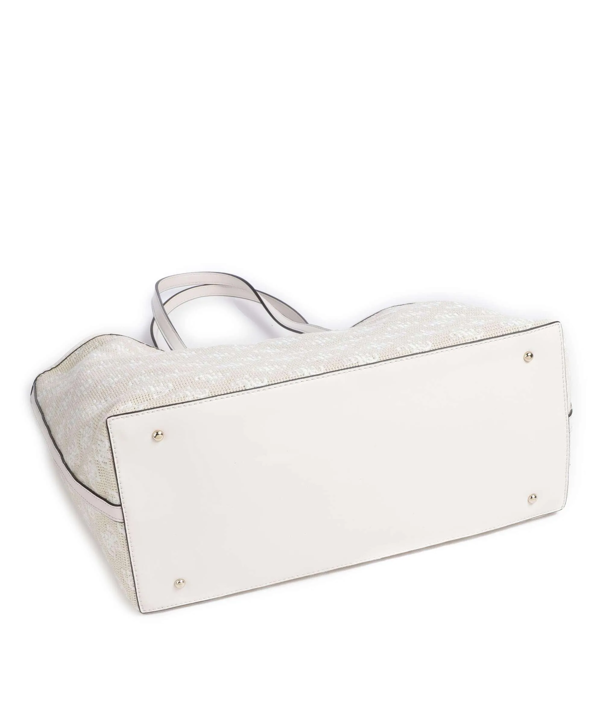  Guess Vikky Borsa shopper cotone avorio  