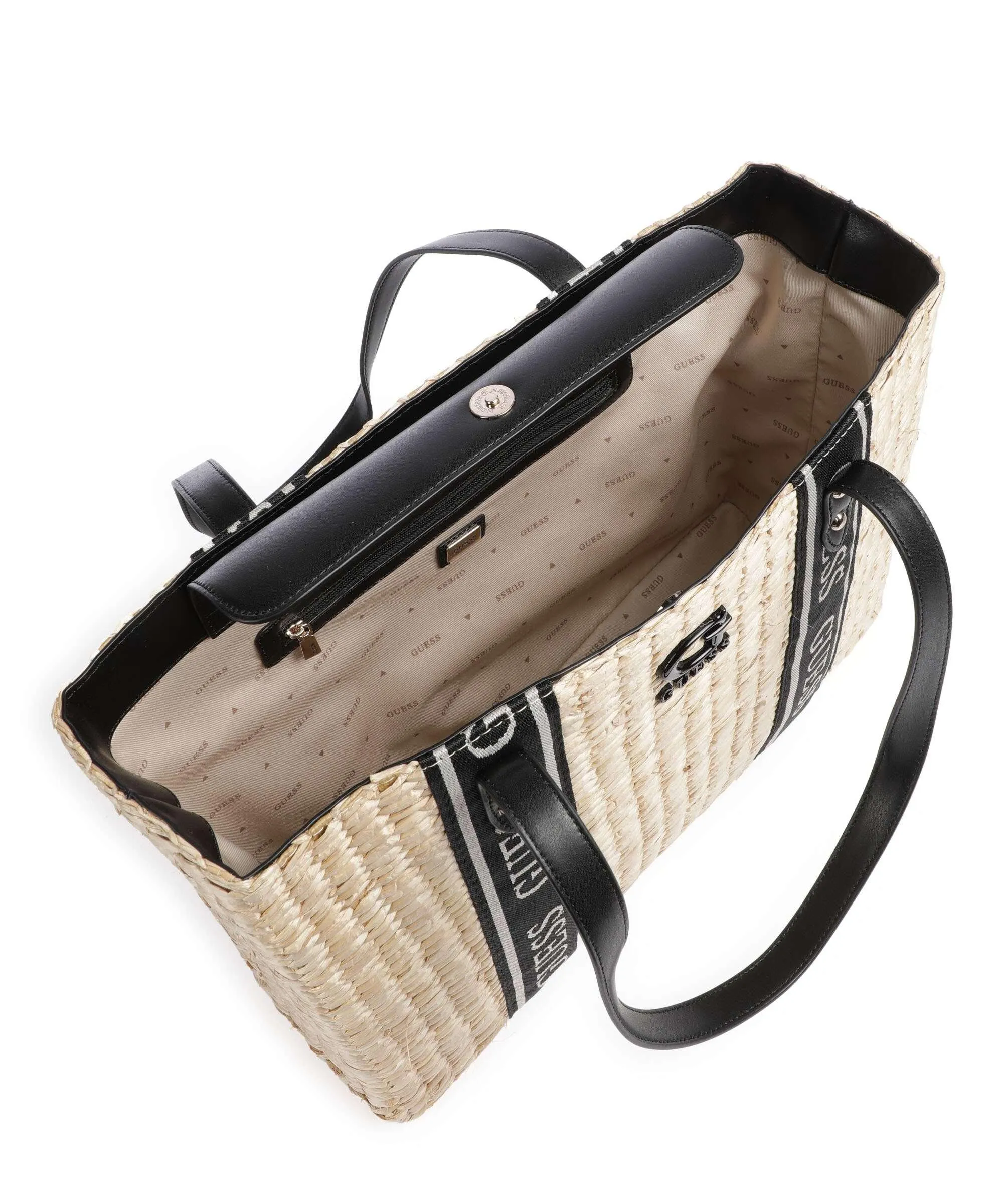  Guess Xandra Borsa shopper libro beige  