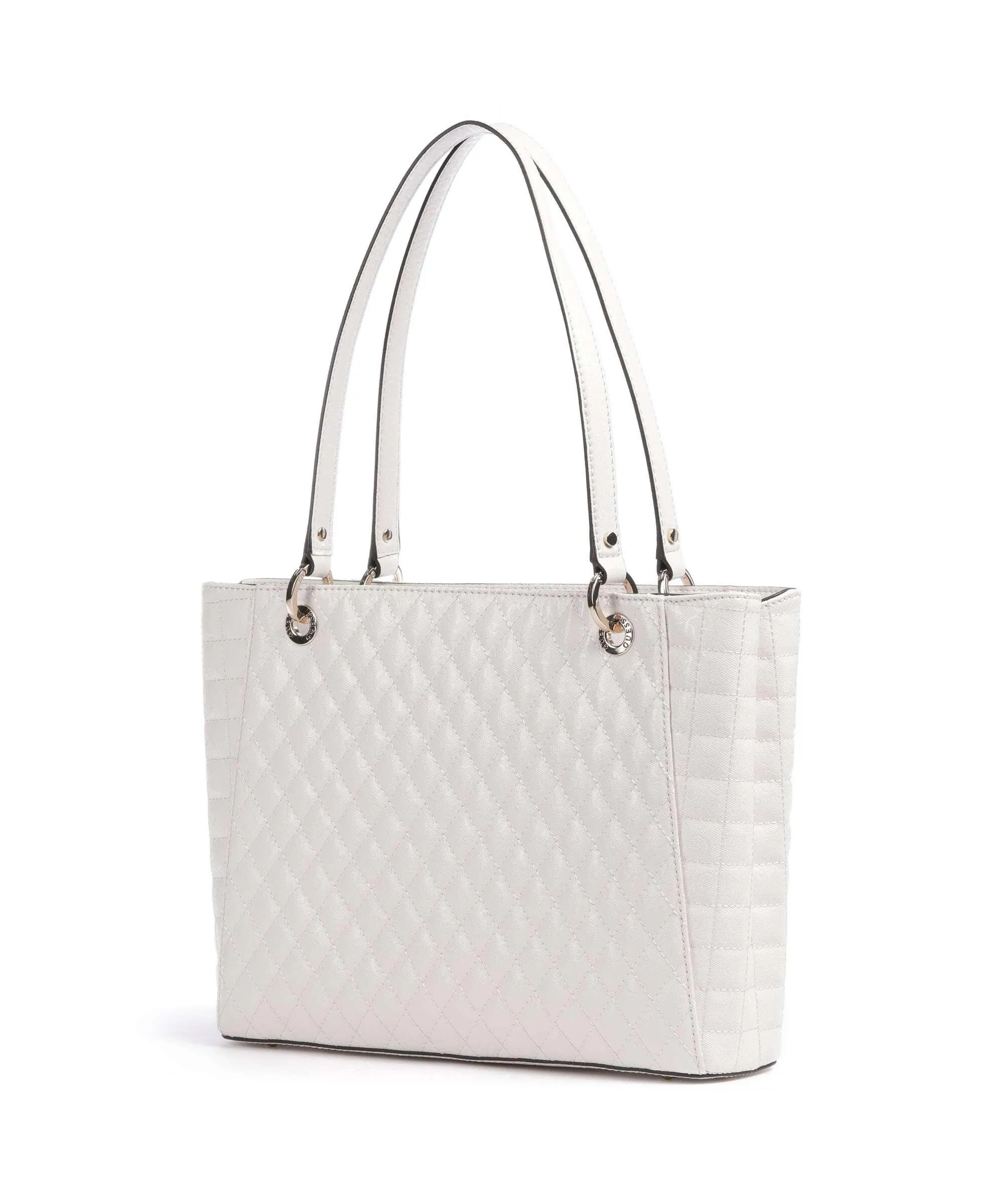  Guess Yarmilla Borsa shopper pelle sintetica bianco  