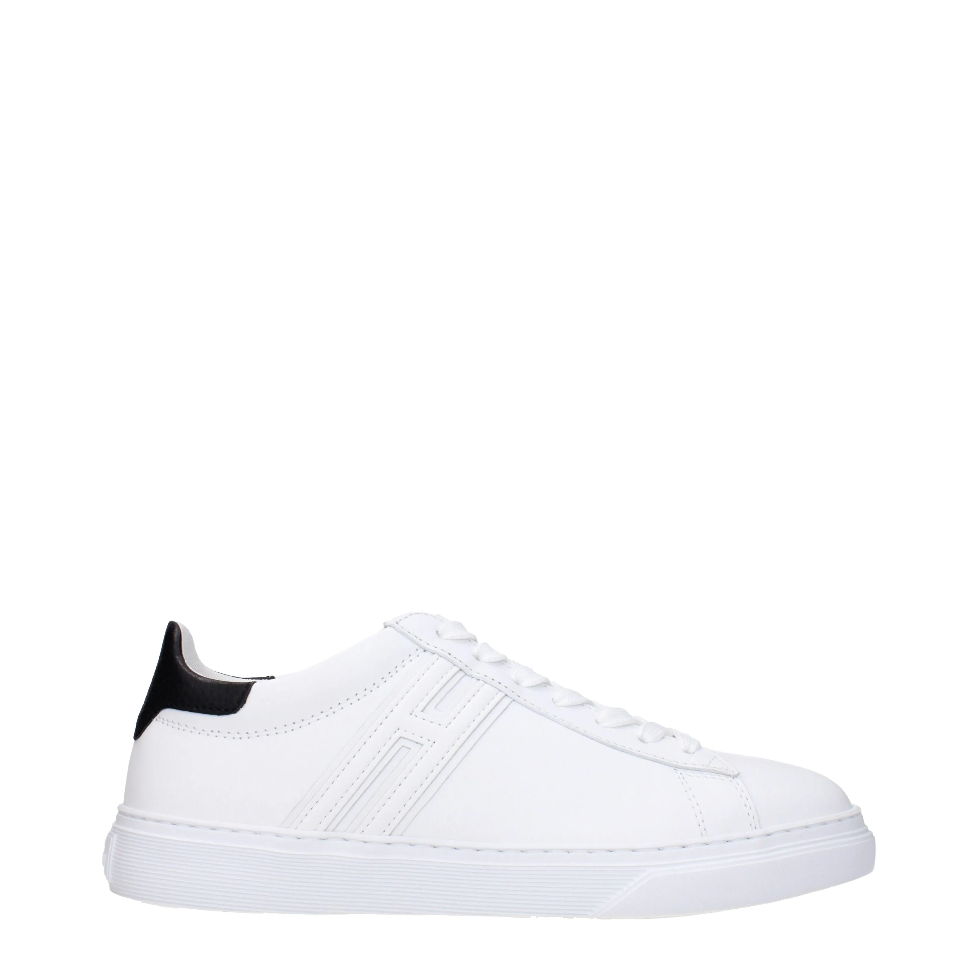 Hogan Sneakers H365 Uomo Pelle Bianco/Nero