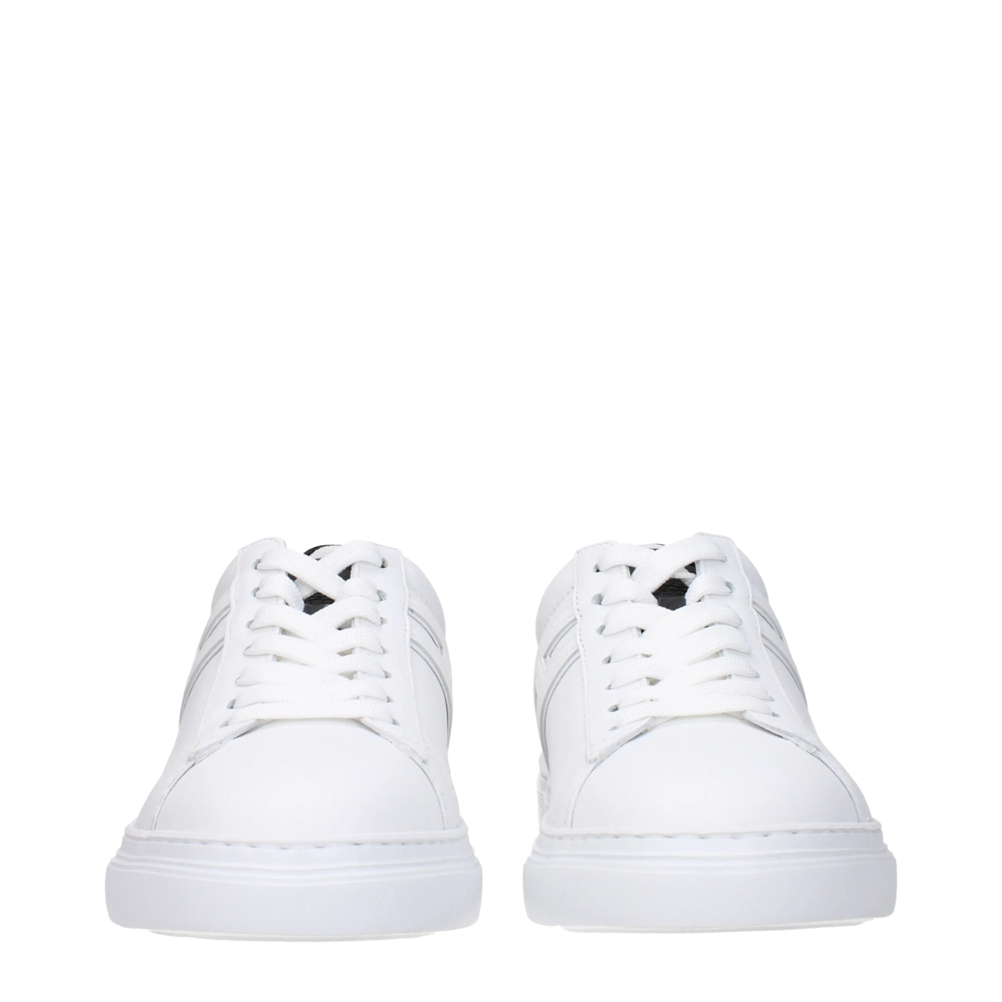 Hogan Sneakers H365 Uomo Pelle Bianco/Nero