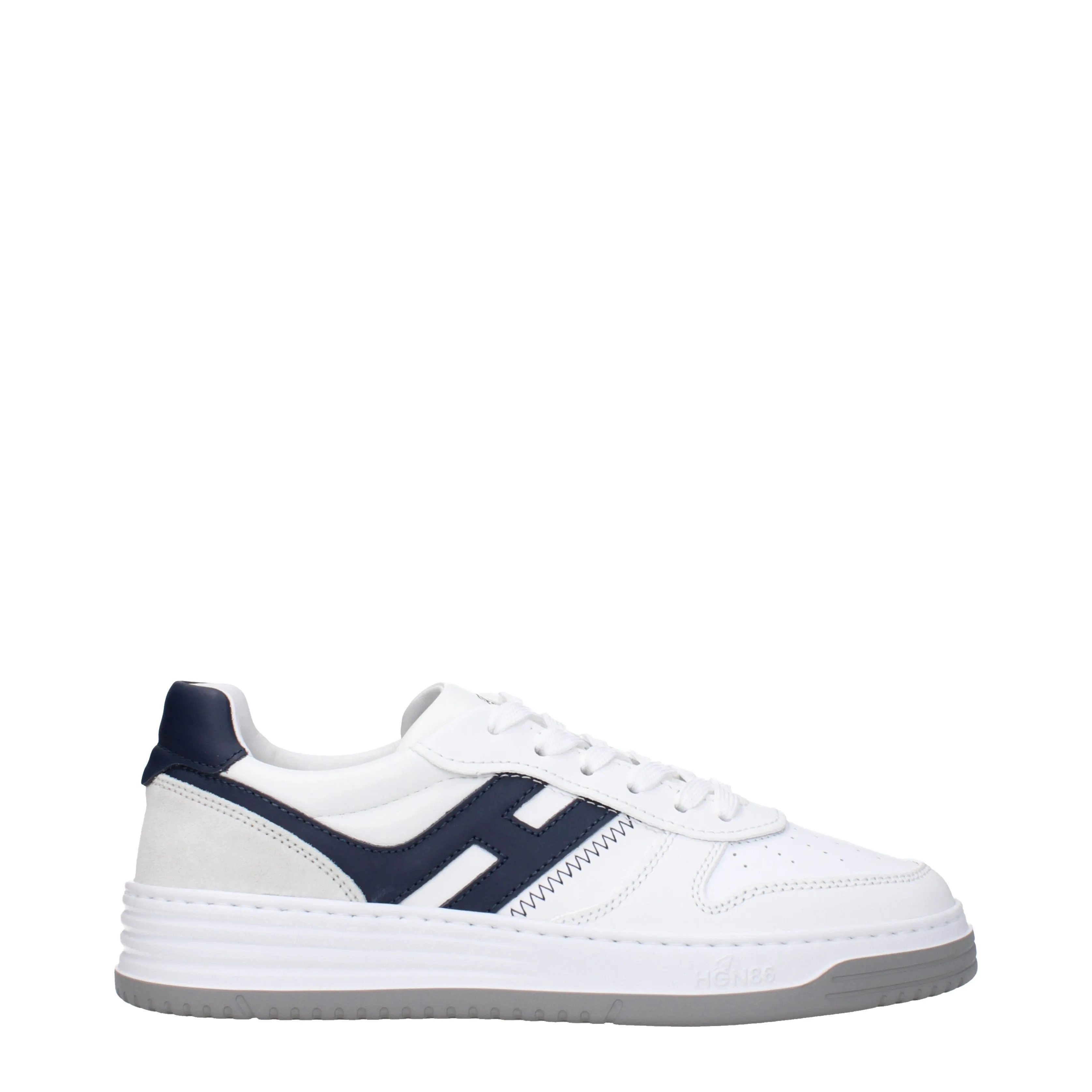 Hogan Sneakers H630 Uomo Pelle Bianco/Blu