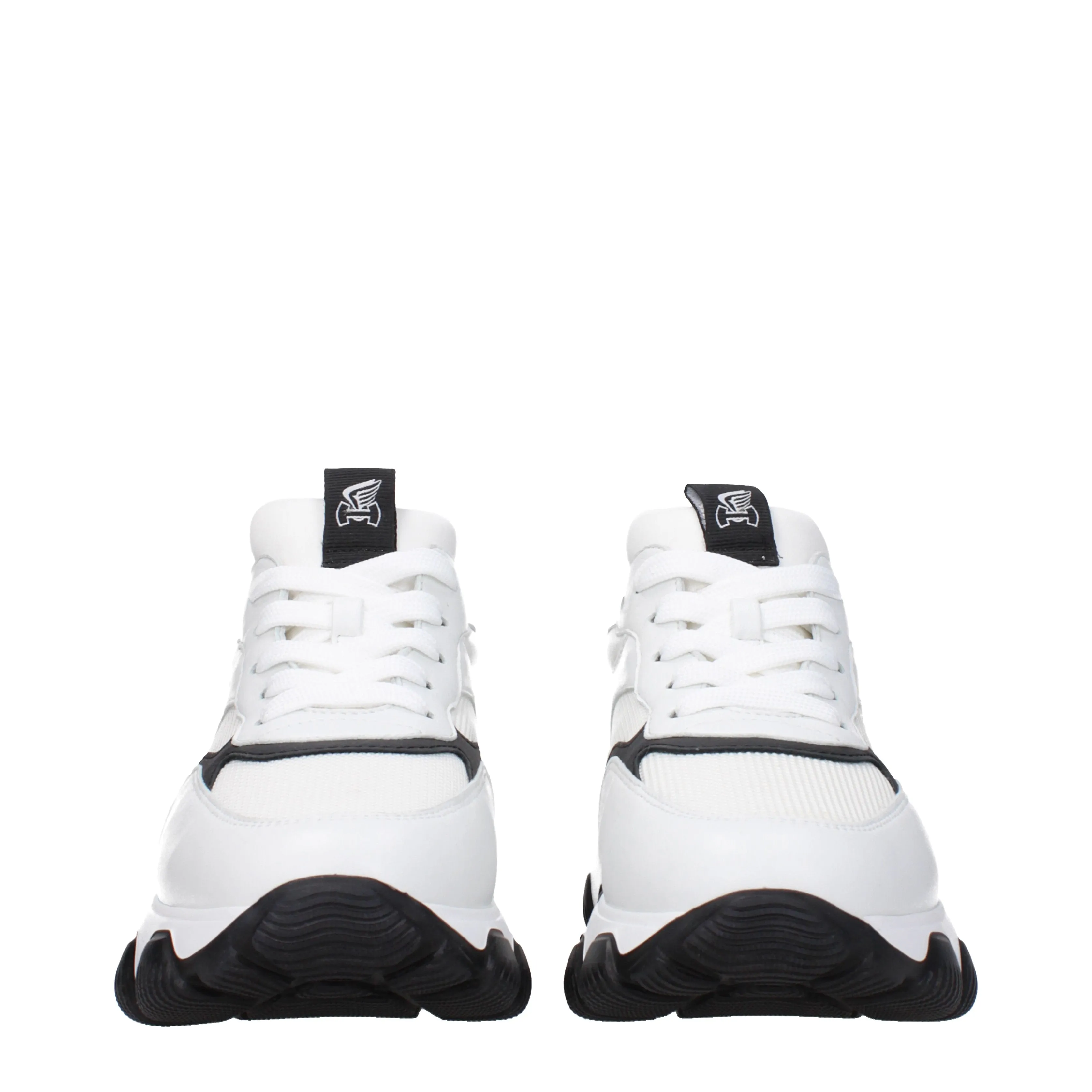 Hogan Sneakers Hyperactive Donna Pelle Bianco/Nero