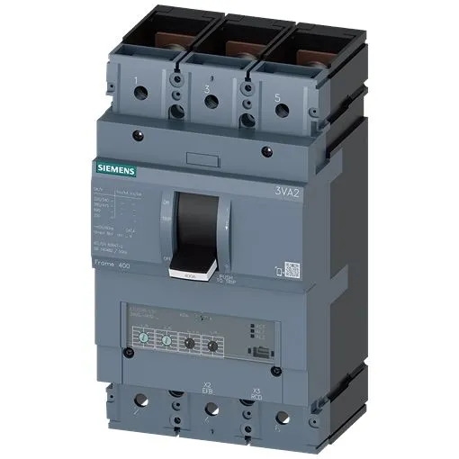 Interruttore di sicurezza elettronico Siemens, 400A, 3 canali, 3VA