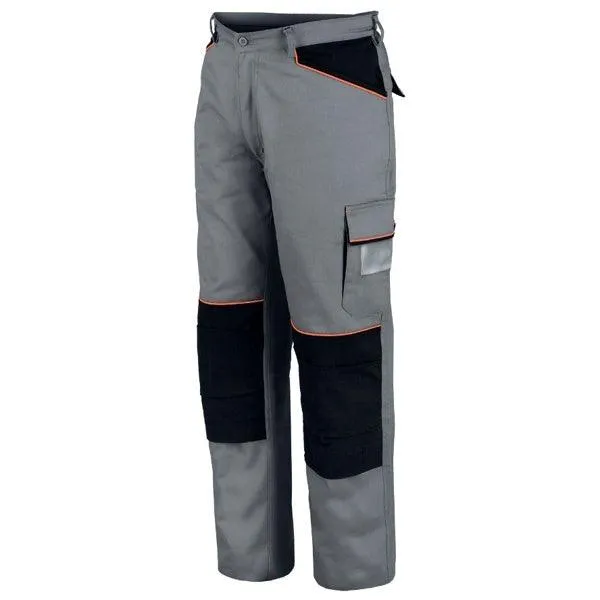 ISSA PANTALONE DA LAVORO SHOT MULTITASCHE COLORE GRIGIO TG.M*