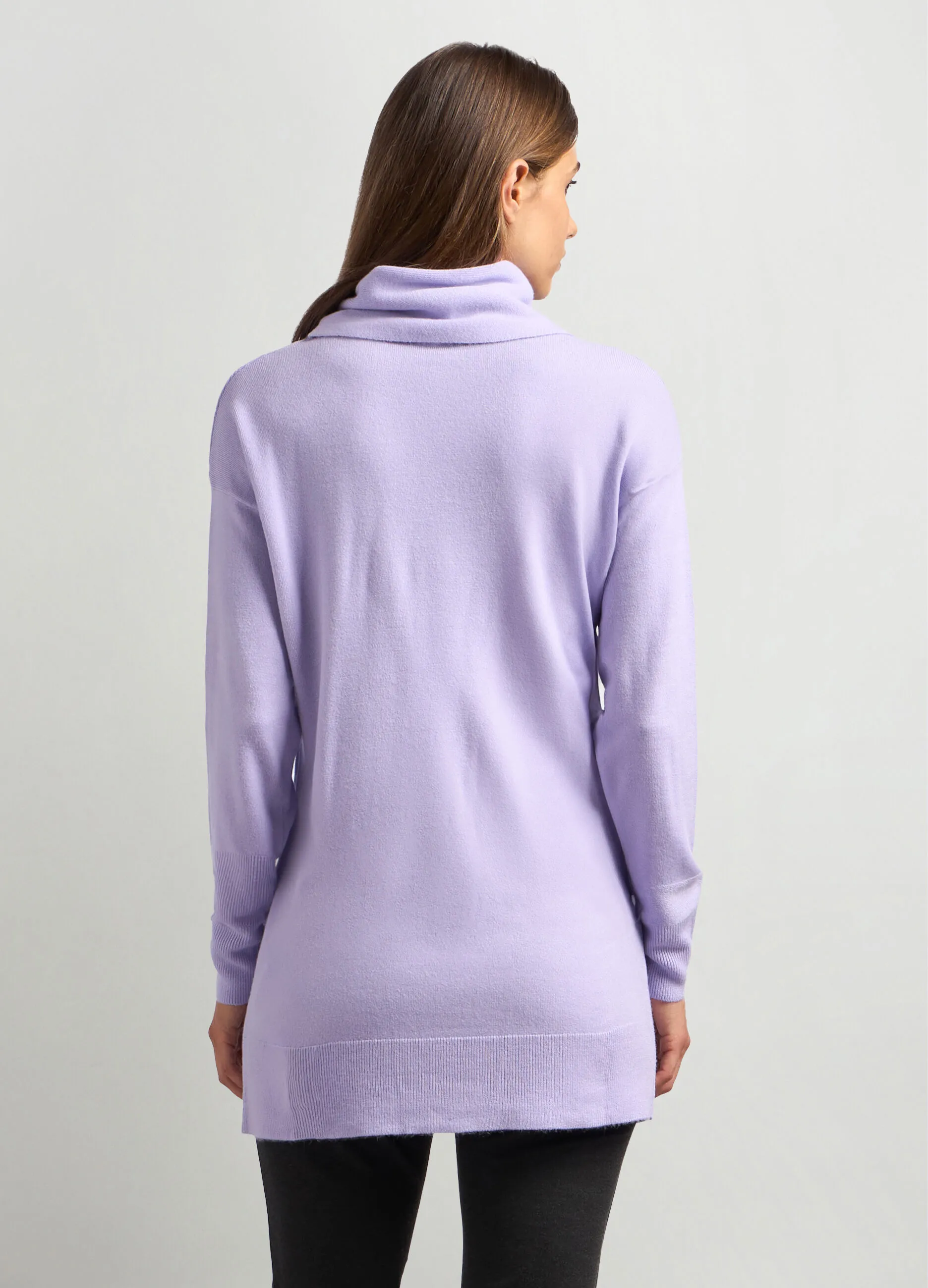 IWIE  Pullover tricot a collo alto donna