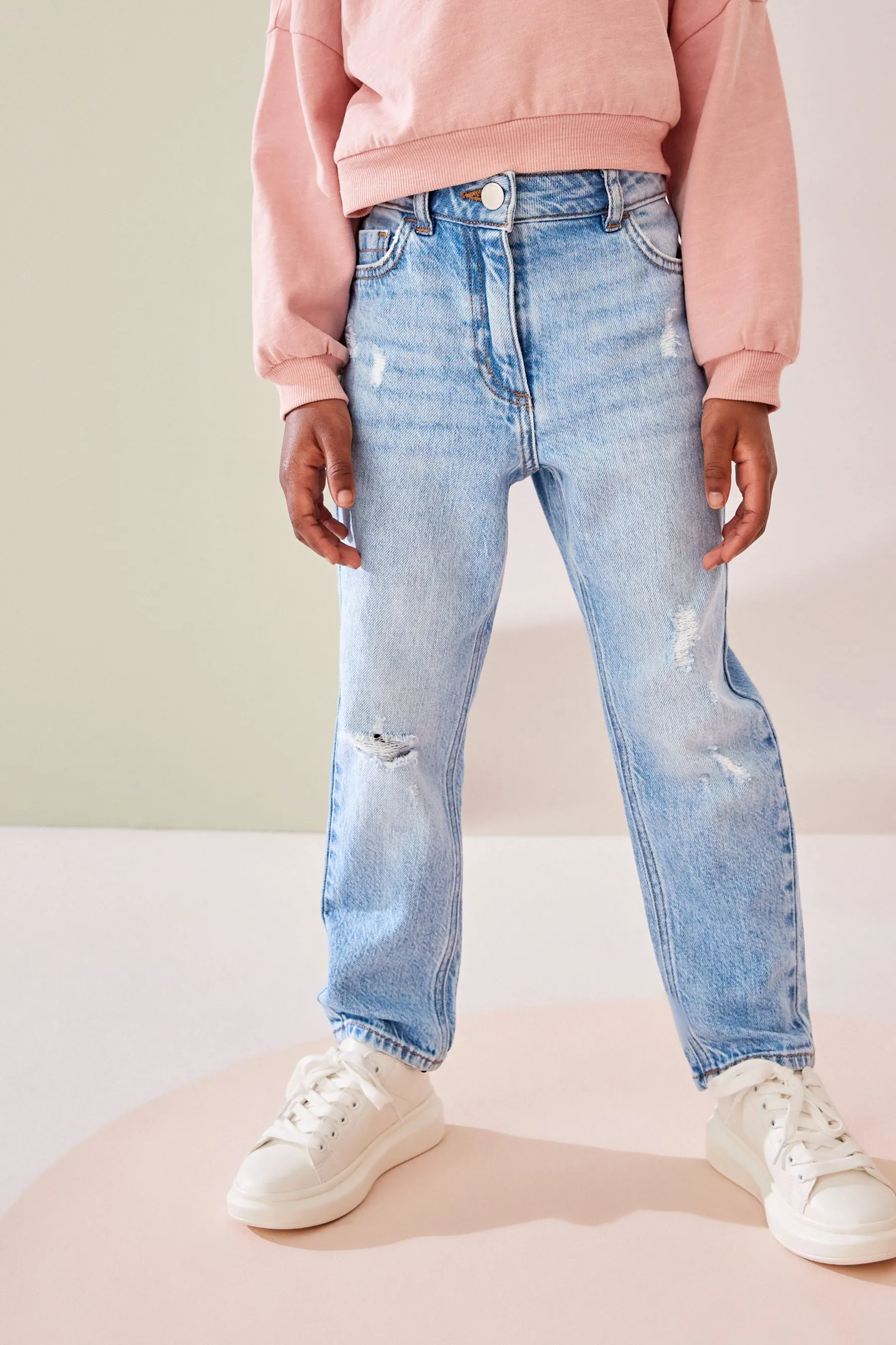 Jeans da mamma con Stretch (3-16anni)    