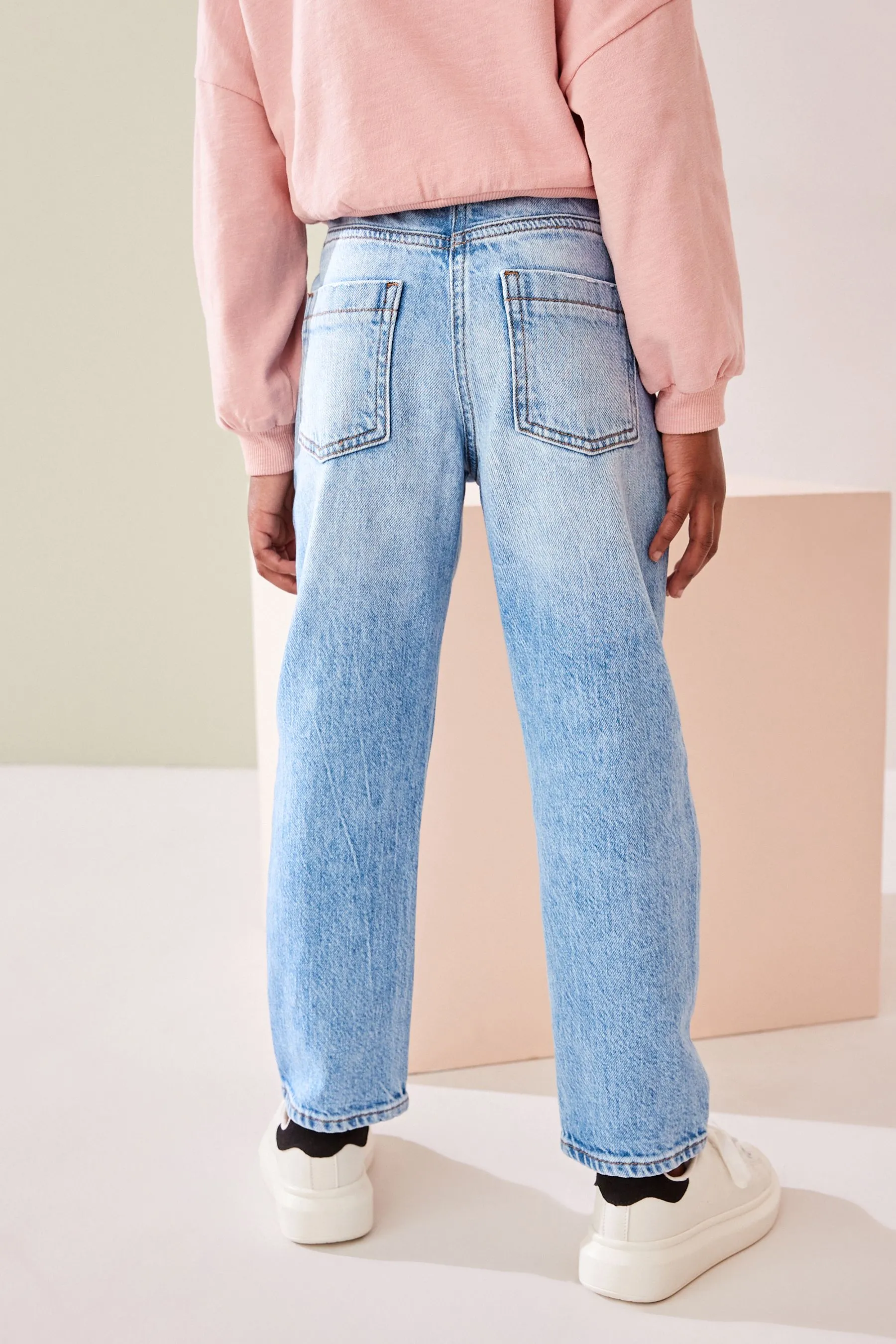 Jeans da mamma con Stretch (3-16anni)    