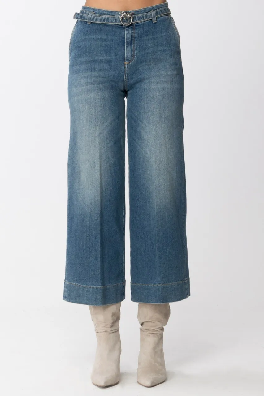 Jeans flare Peggy BLU-PORCELLANA DELF