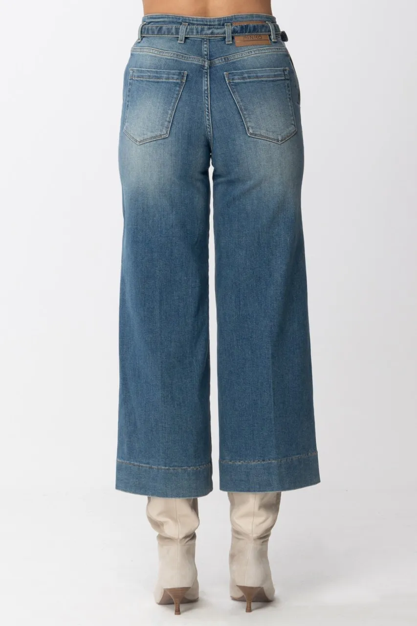 Jeans flare Peggy BLU-PORCELLANA DELF
