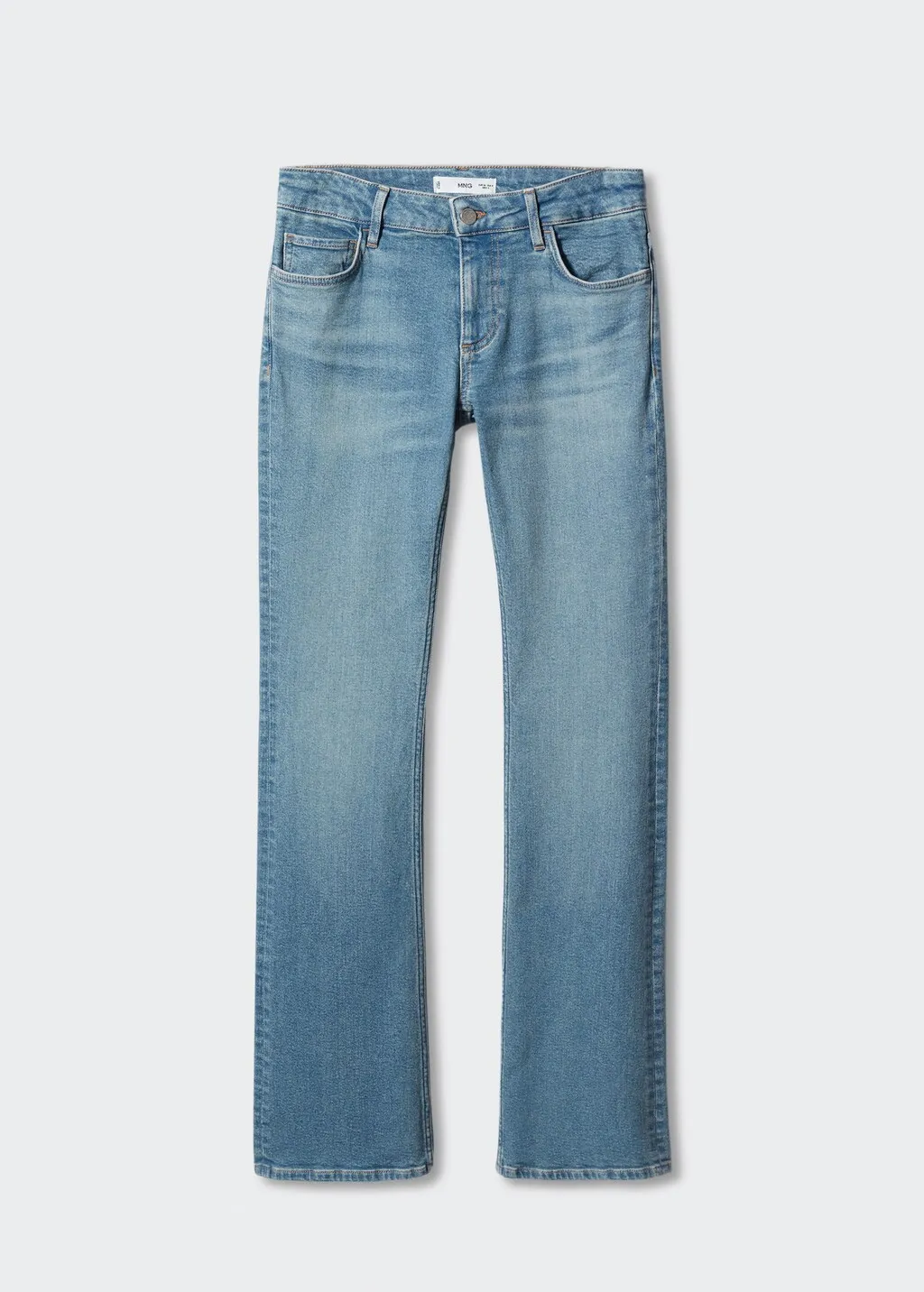 Jeans flare vita bassa