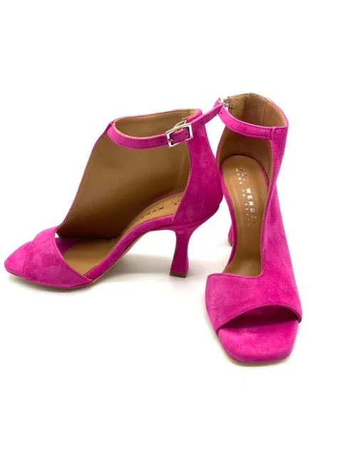 JOY WENDEL - Tronchetto spuntato fucsia