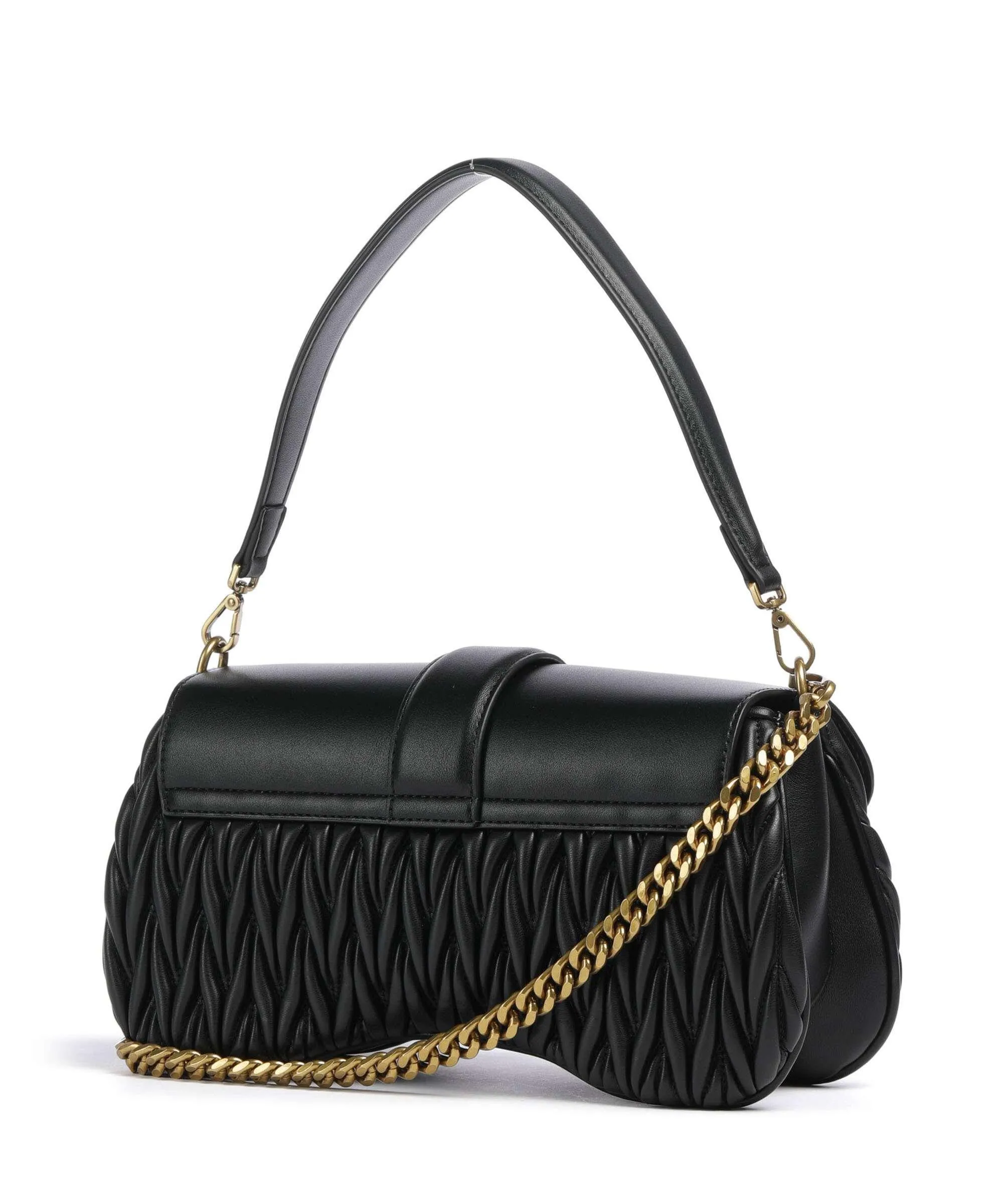  Just Cavalli Iconic Snake Style 1 Borsa a spalla pelle sintetica nero  