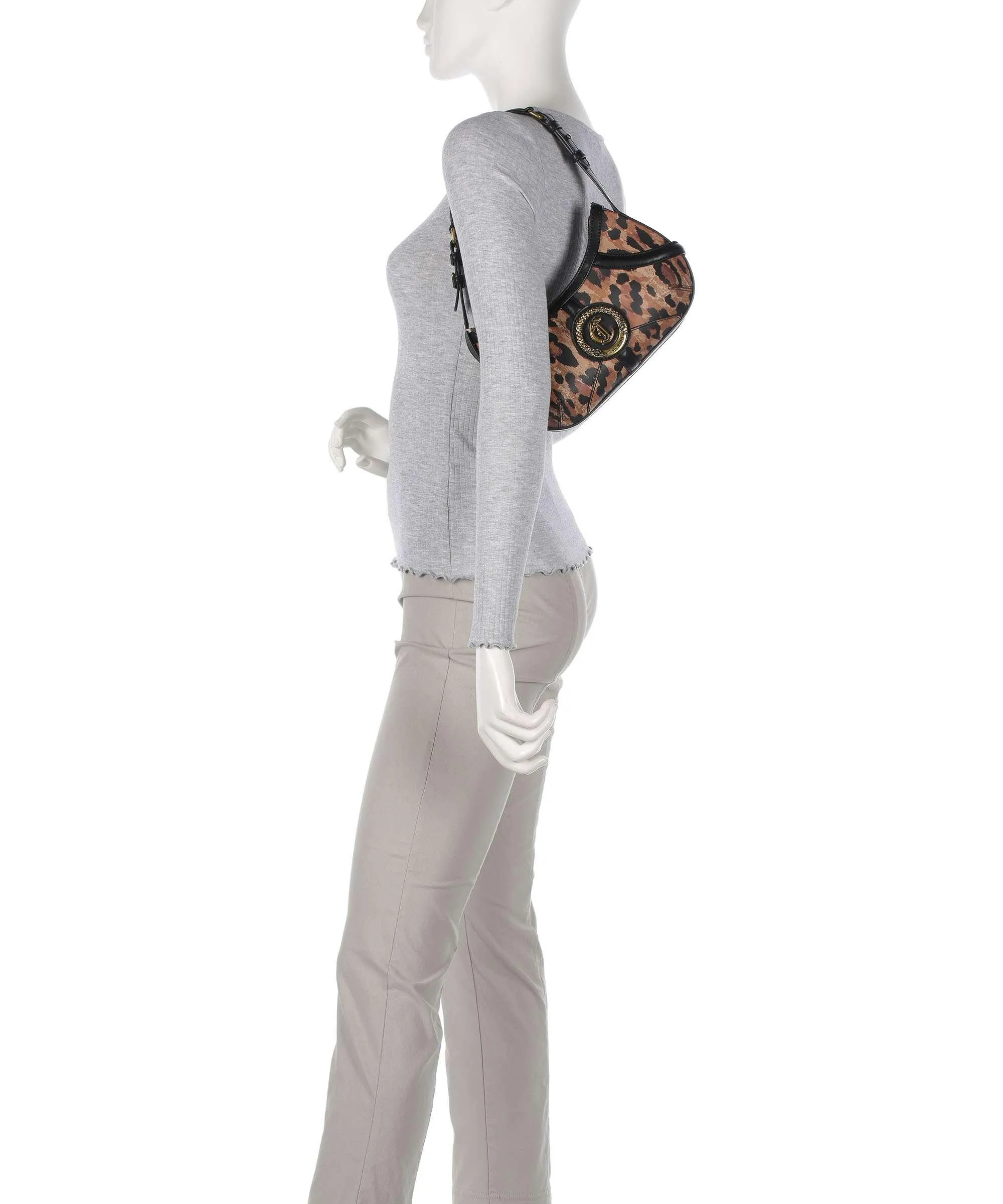  Just Cavalli Range M Style 2 Borsa a spalla pelle sintetica multicolore  