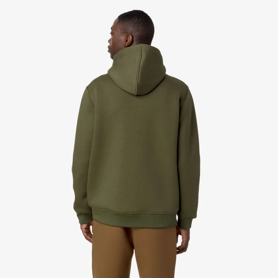 K-WAY Uomo Felpa Rainer Spacer Verde Cipresso