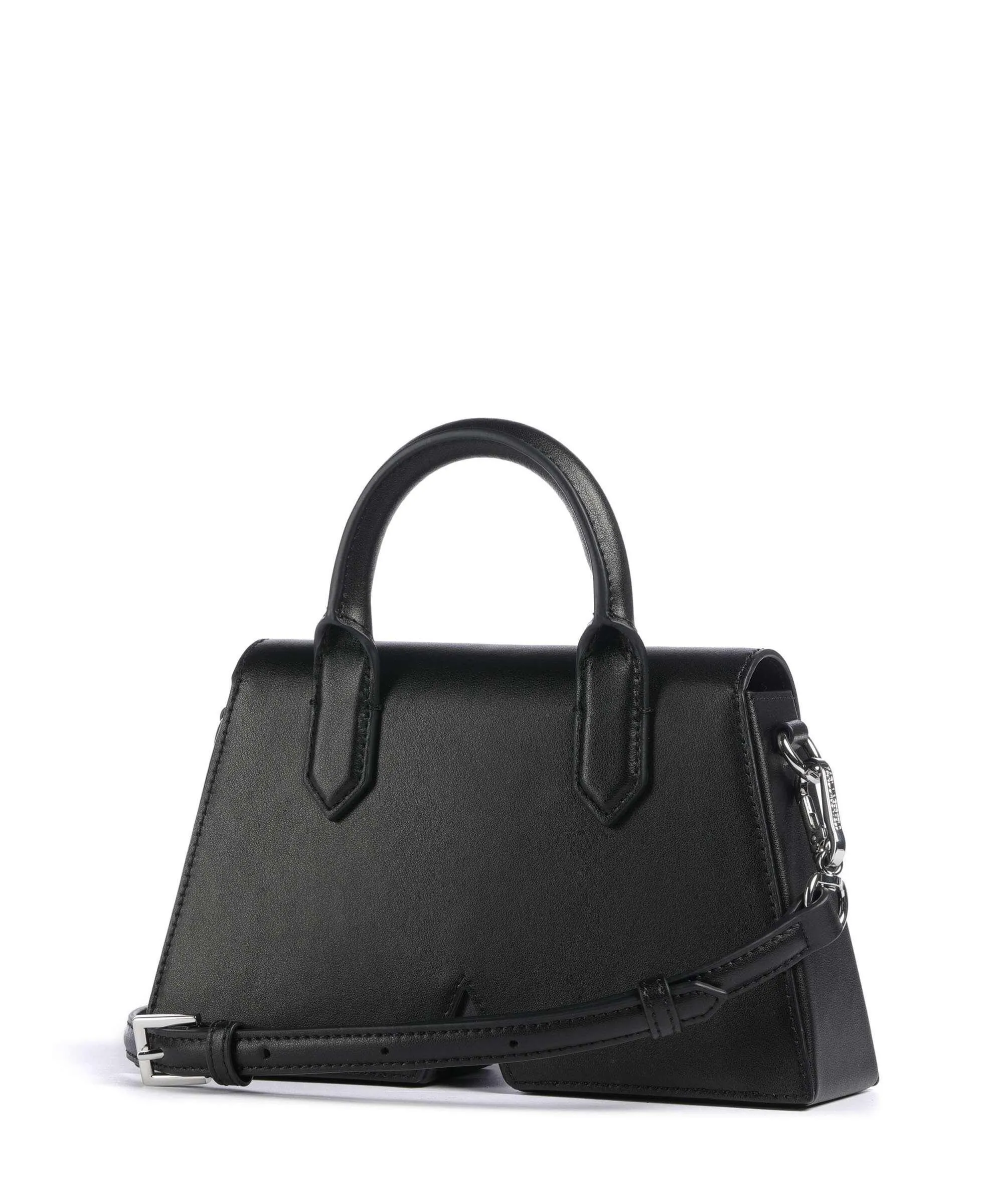  Karl Lagerfeld Ikon K Borsa a tracolla pelle di vacchetta finemente grana nero  