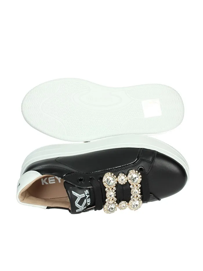 KEYS  SNEAKERS BASSA K-9881 NERO