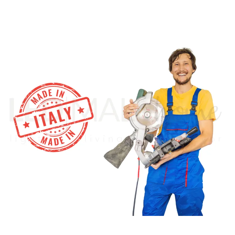 Kit Boiserie LEDMall Home Pronto da Montare con Bordi Pretagliati mod. LOSANGELES