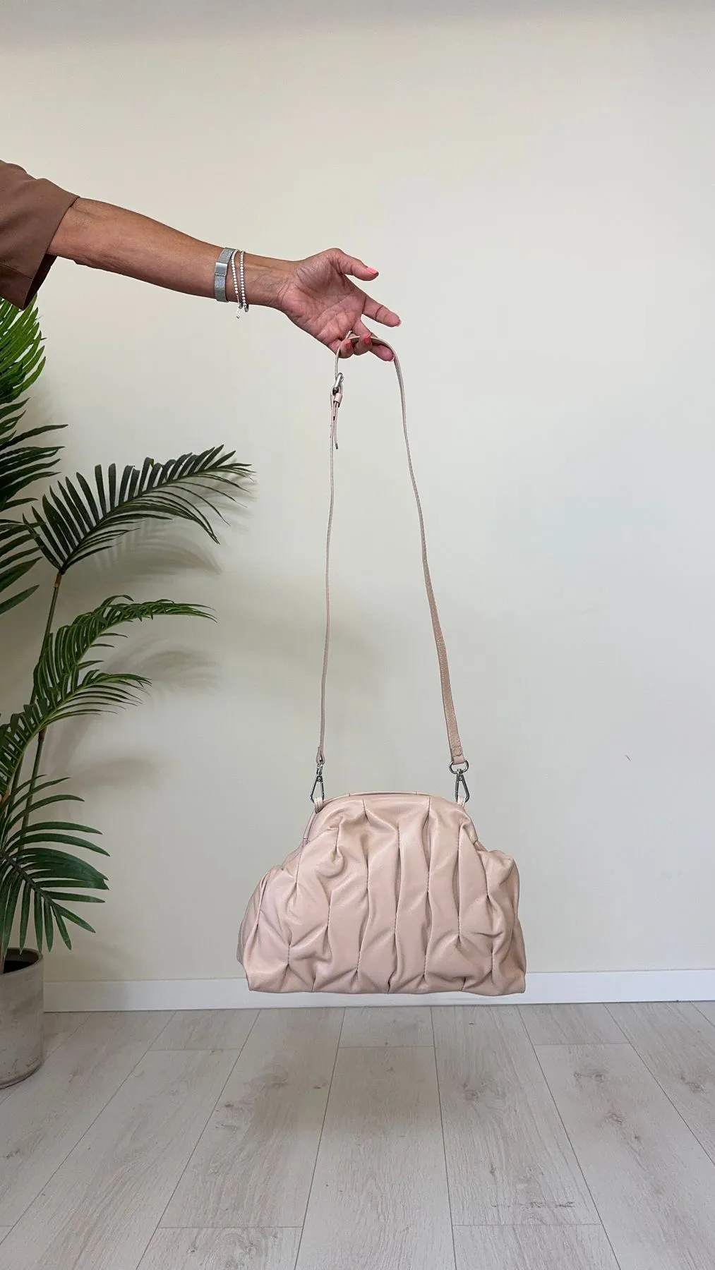LALTERNATIVASTYLE - 4094693 - BORSA POCHETTE TRAPUNTATA CON TRACOLLA