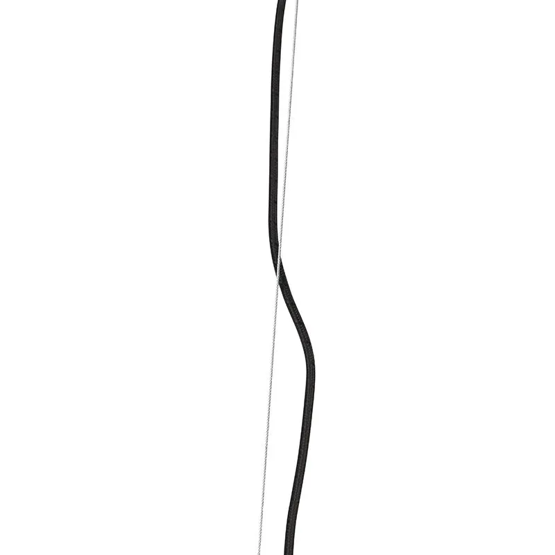 Lampada a sospensione rurale in bambù 57 cm - Canna