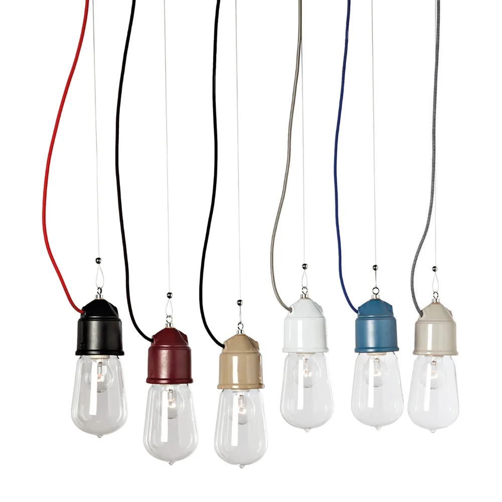Lampada a Sospensione TOSCOT – NOVECENTO 901s Ceramica Vetro 1 Luce