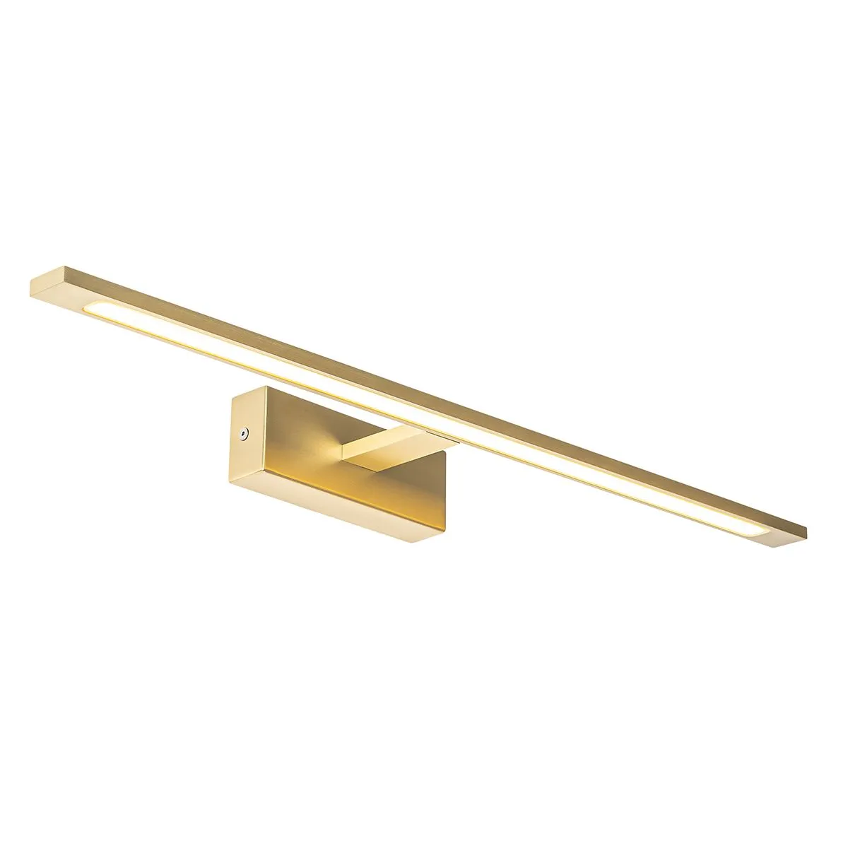 Lampada da parete in ottone 62 cm con LED IP44 - Jerre