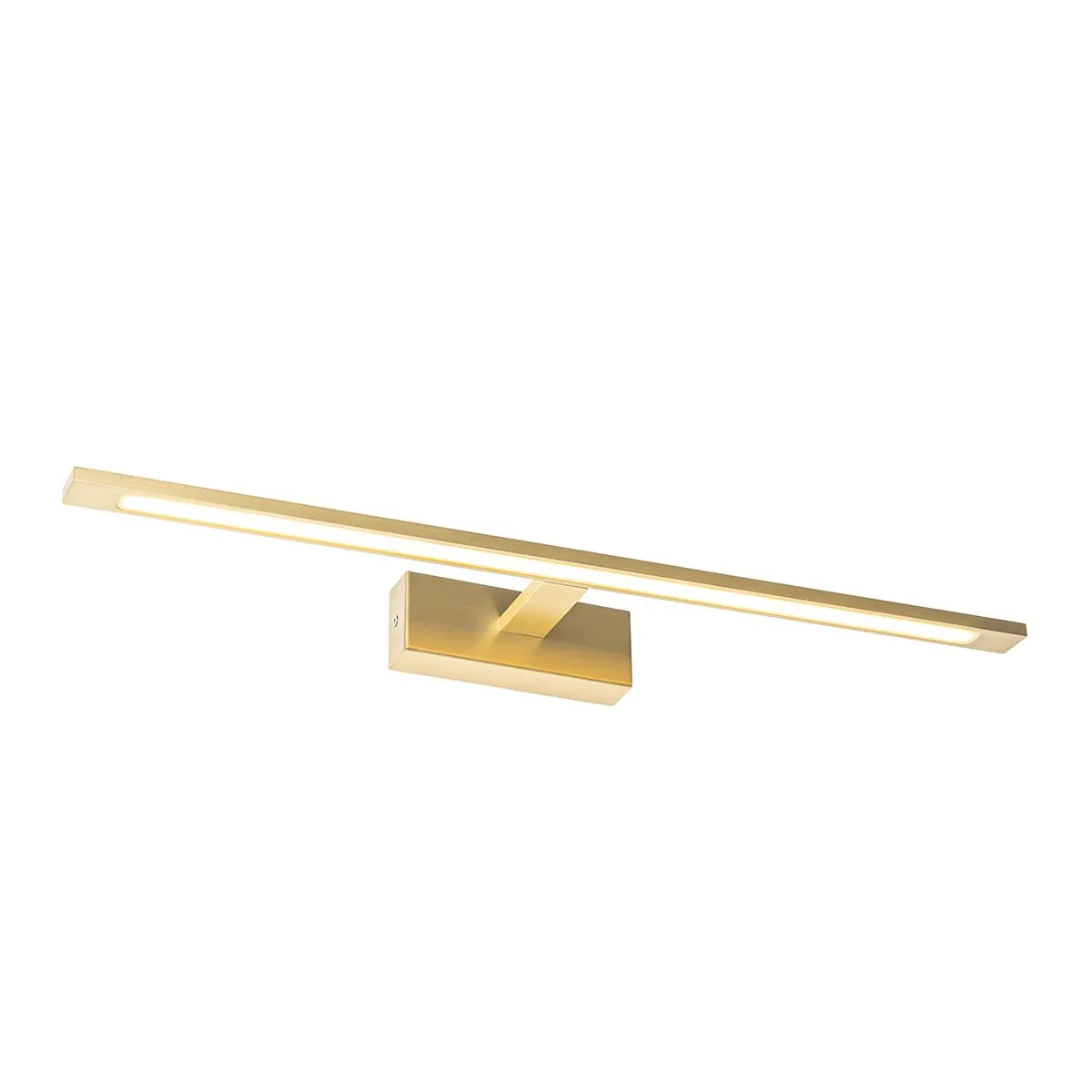Lampada da parete in ottone 62 cm con LED IP44 - Jerre