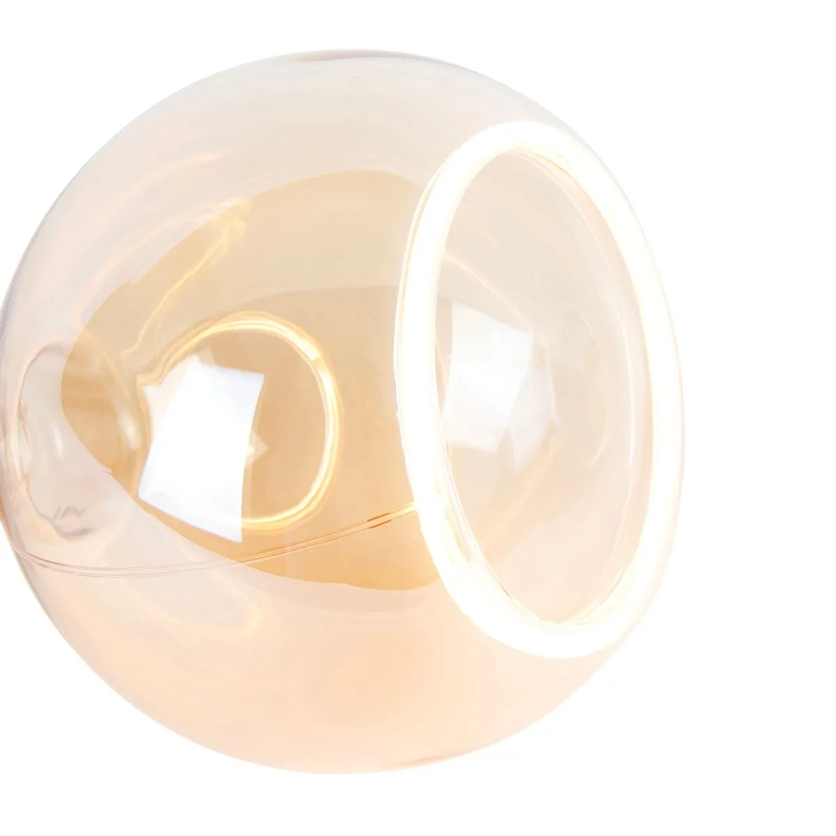 Lampada LED E27 dimmerabile G150 goldline 6W 330 lm 1900K