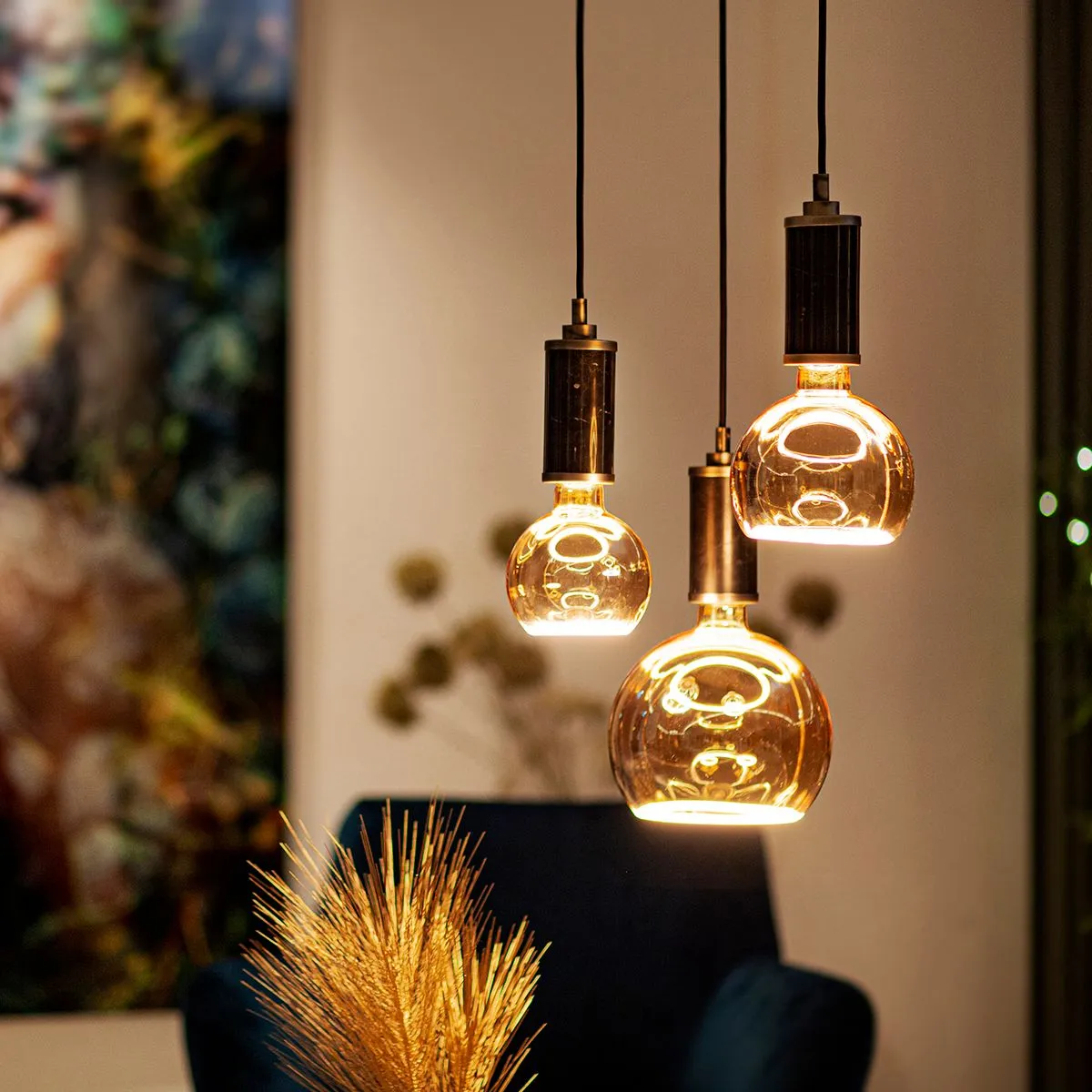 Lampada LED E27 dimmerabile G150 goldline 6W 330 lm 1900K