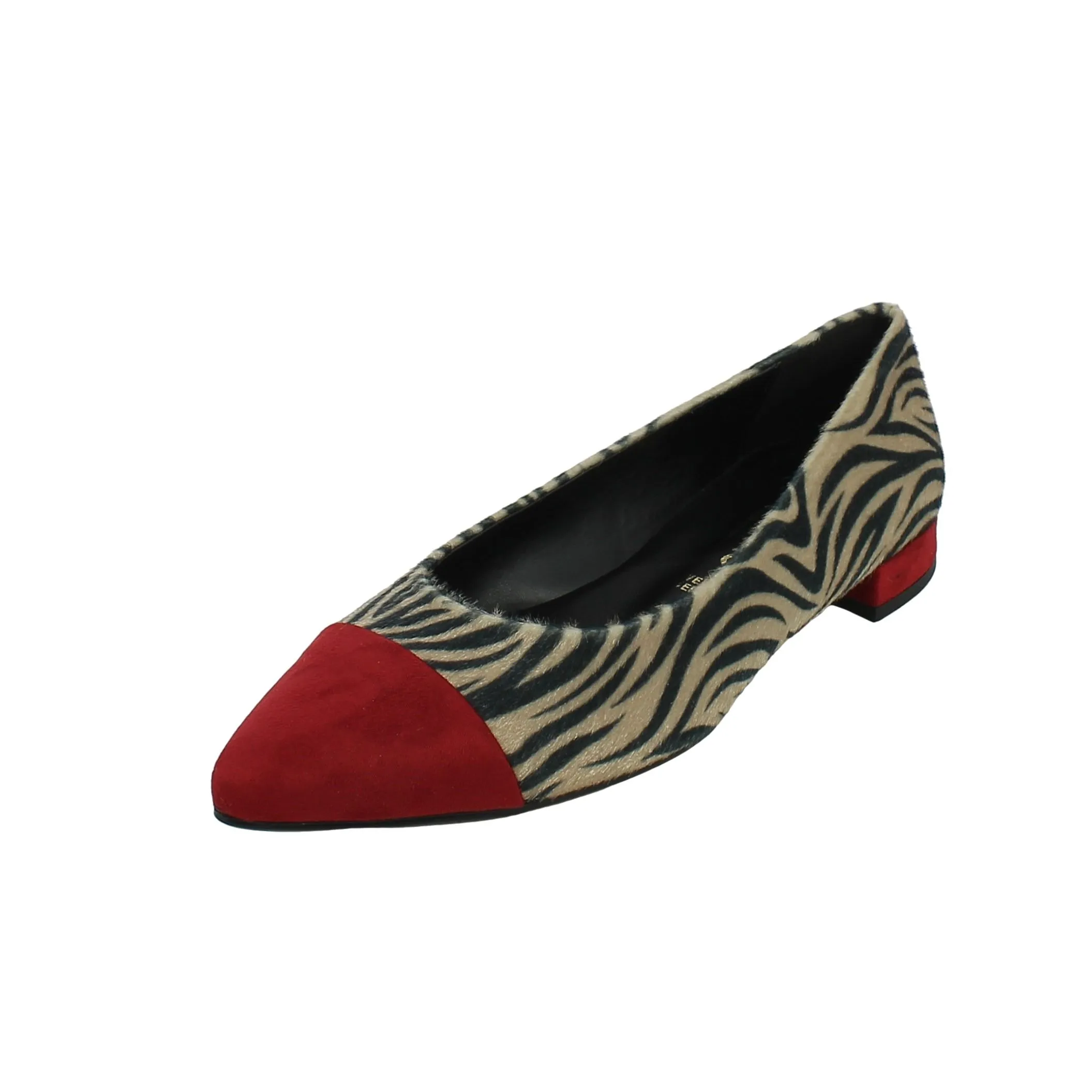 L'Angolo  Ballerine da Donna L'Angolo Zebra e Rosso 