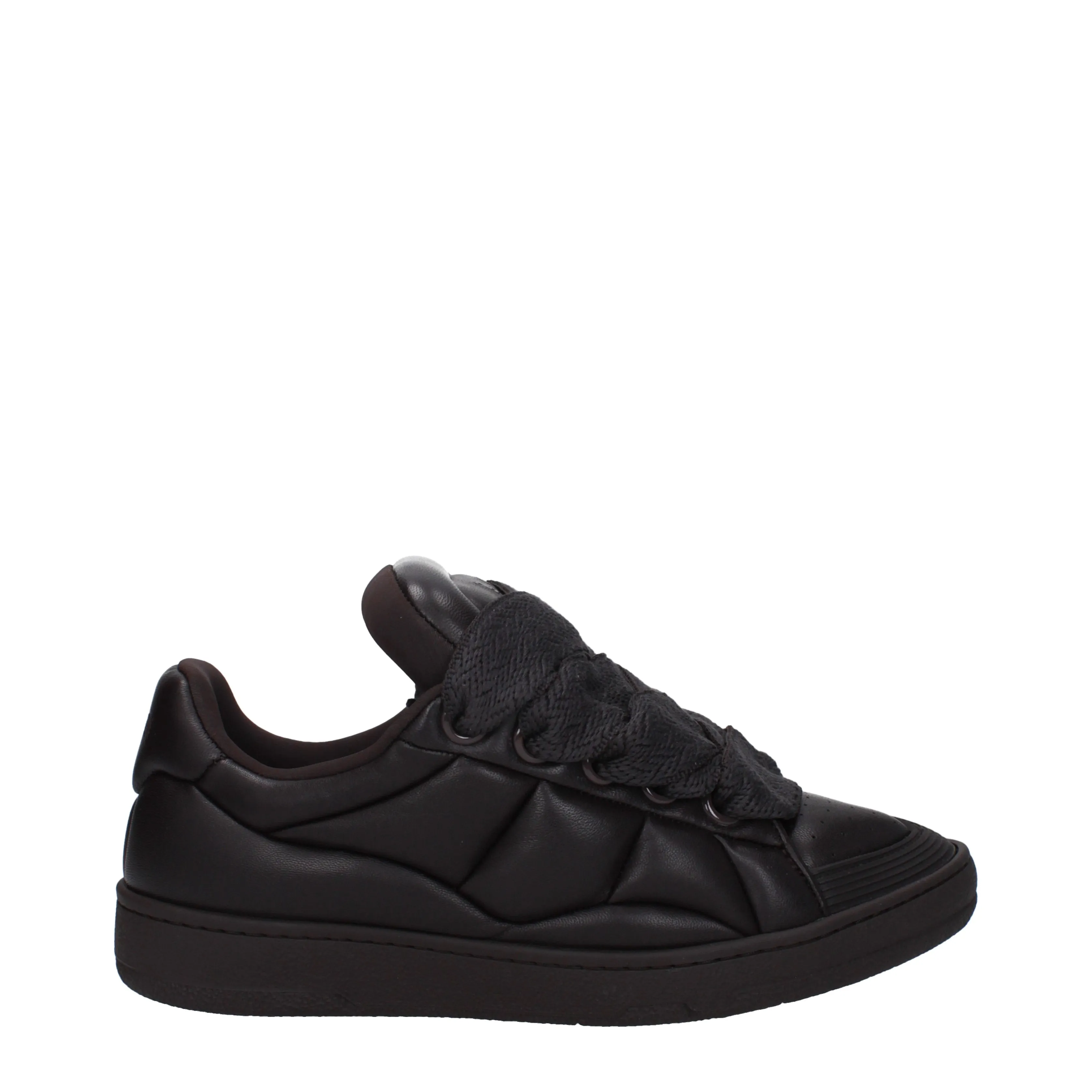 Lanvin Sneakers Curb xl Uomo Pelle Nero