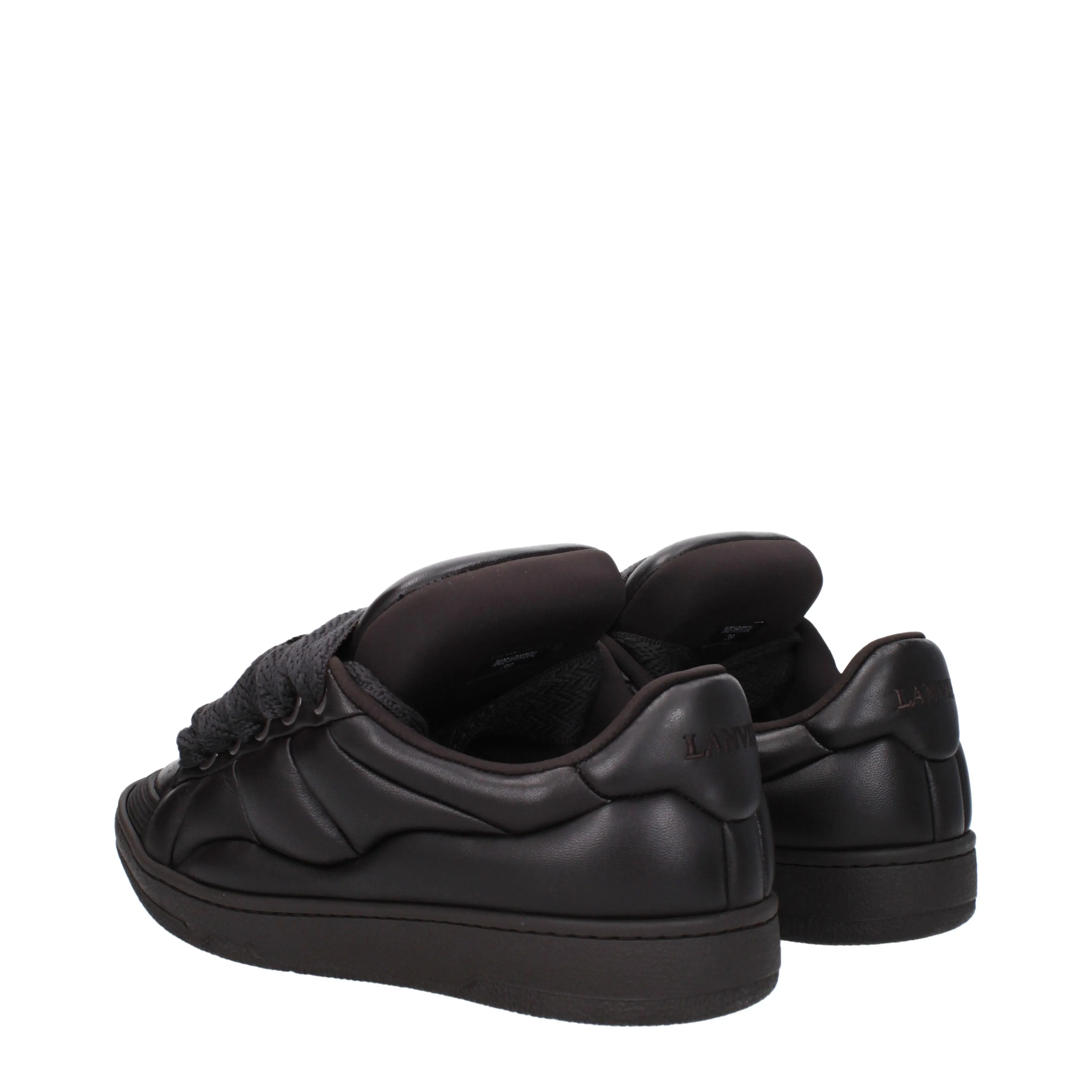 Lanvin Sneakers Curb xl Uomo Pelle Nero