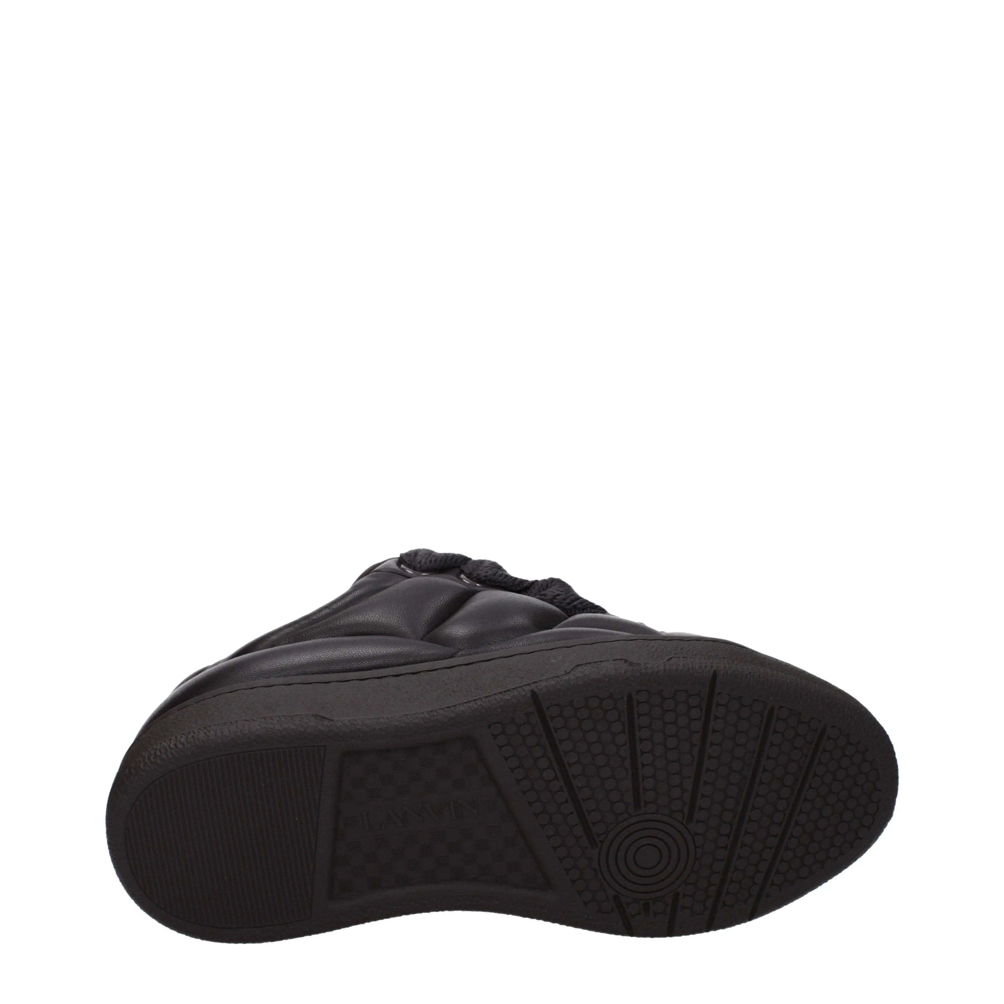 Lanvin Sneakers Curb xl Uomo Pelle Nero