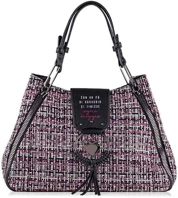 Le Pandorine  ---------    ------------Le pandorine borse borsa a spalla borsa a spalla viola
