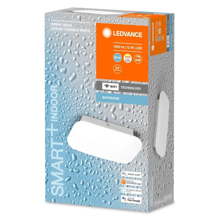 LEDVANCE Bathroom Plafoniera Bianco, 1-Luce
