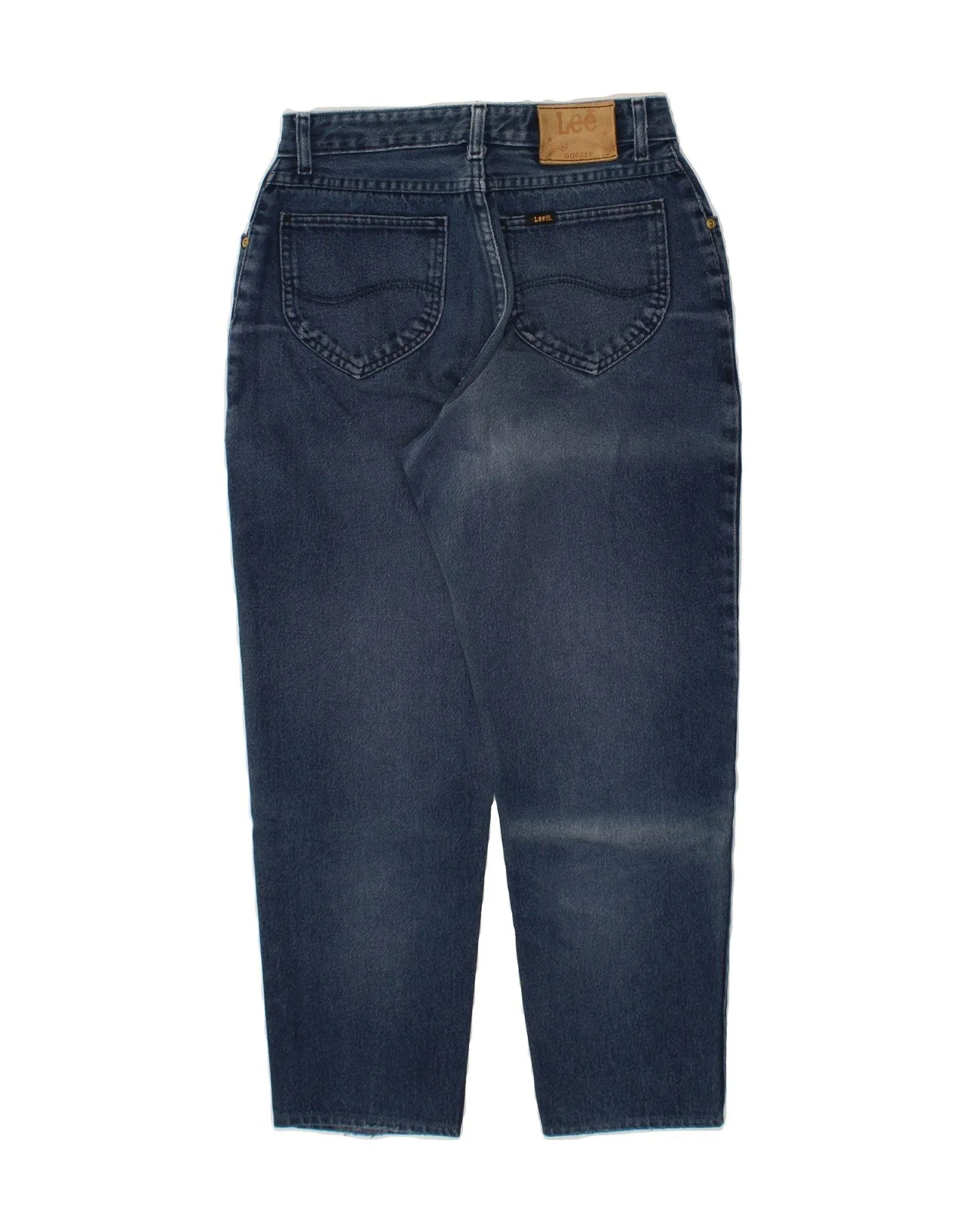 LEE Womens Tapered Jeans W31 L29 Blue Cotton