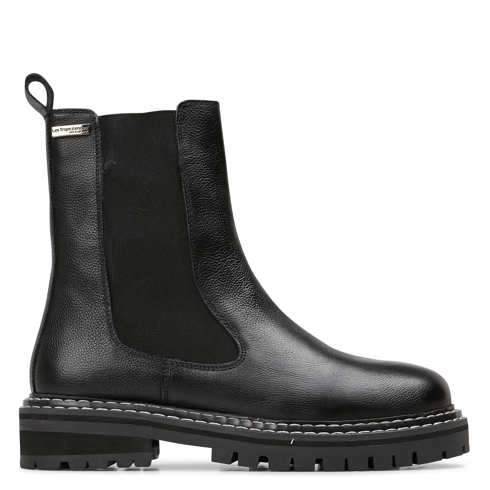  LES TROPEZIENNES PAR M.BELARBI   REMINI - Chelsea boots in misto pelle | Nero
