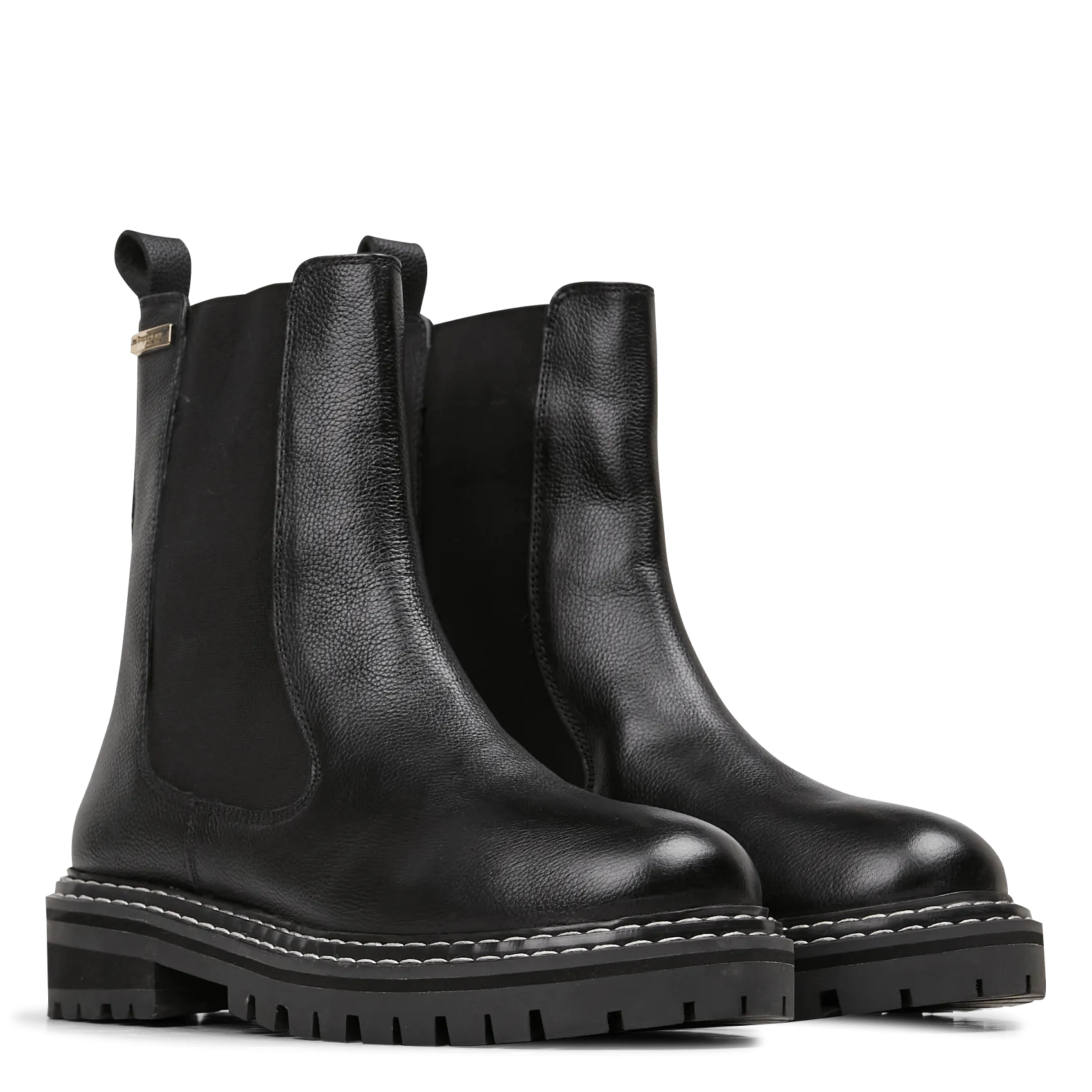  LES TROPEZIENNES PAR M.BELARBI   REMINI - Chelsea boots in misto pelle | Nero