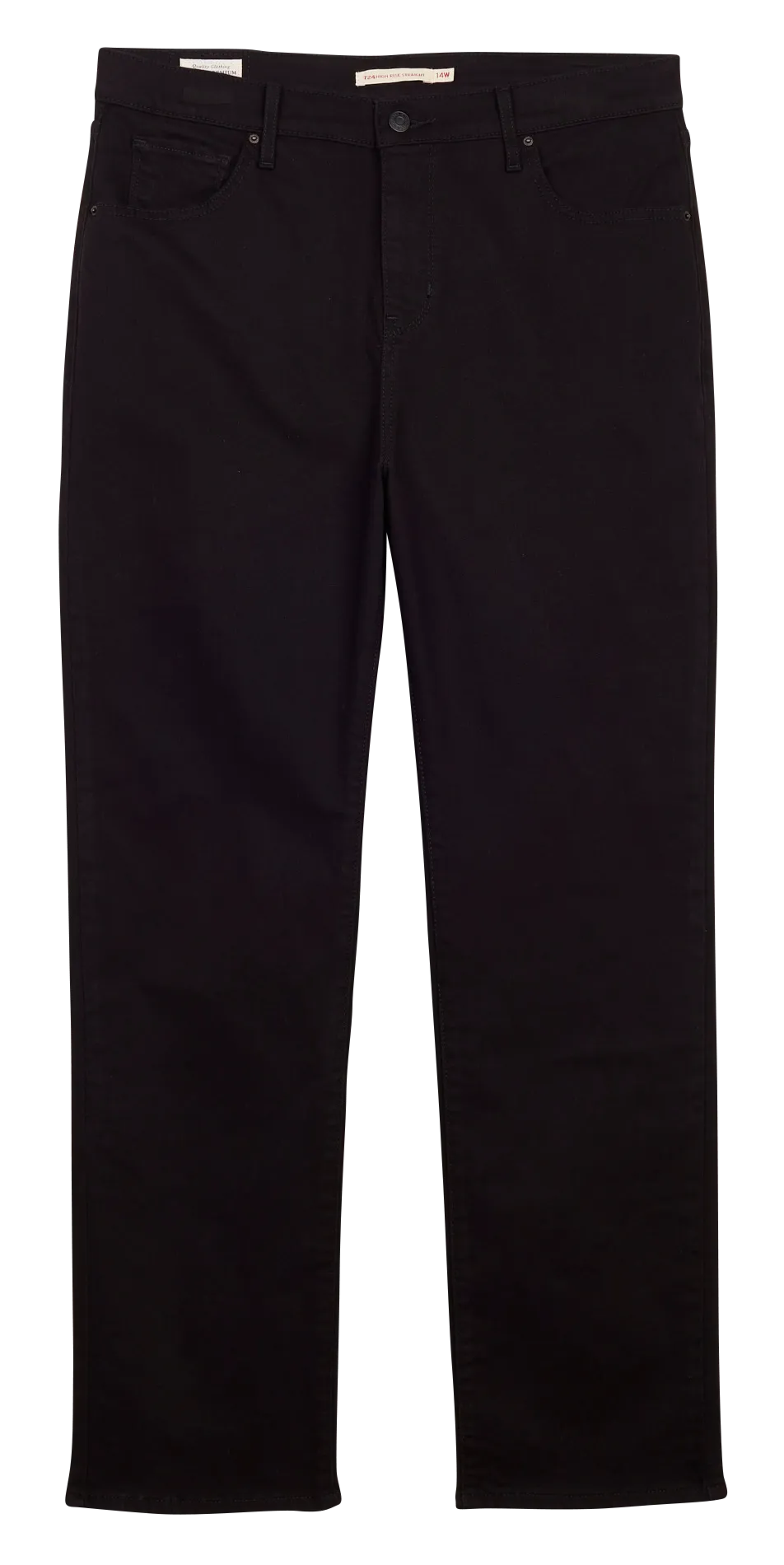  LEVI'S   724 PL HR STRAIGHT - Jeans dritti a vita alta | Nero